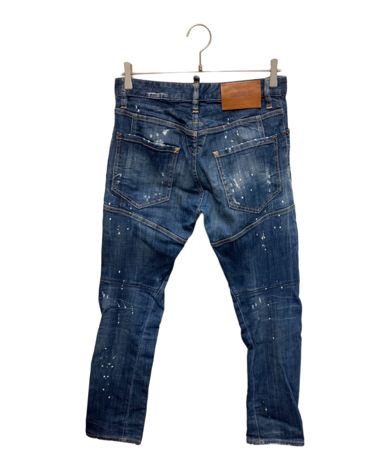 中古・古着通販】DSQUARED2 (ディースクエアード) ダメージ加工 デニム