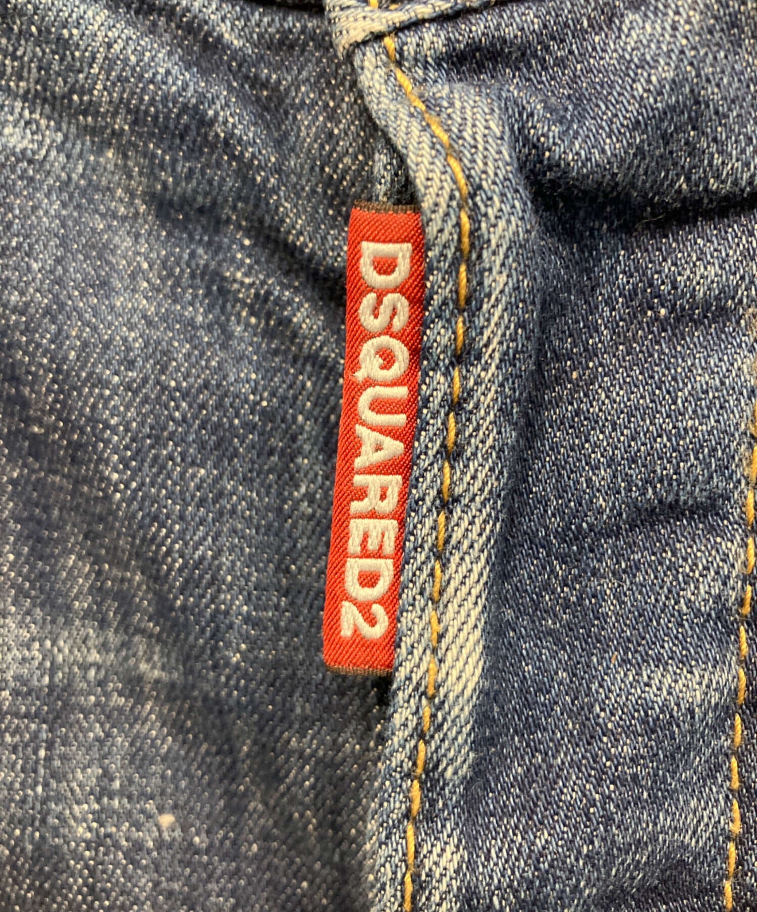 中古・古着通販】DSQUARED2 (ディースクエアード) ダメージ加工 デニム