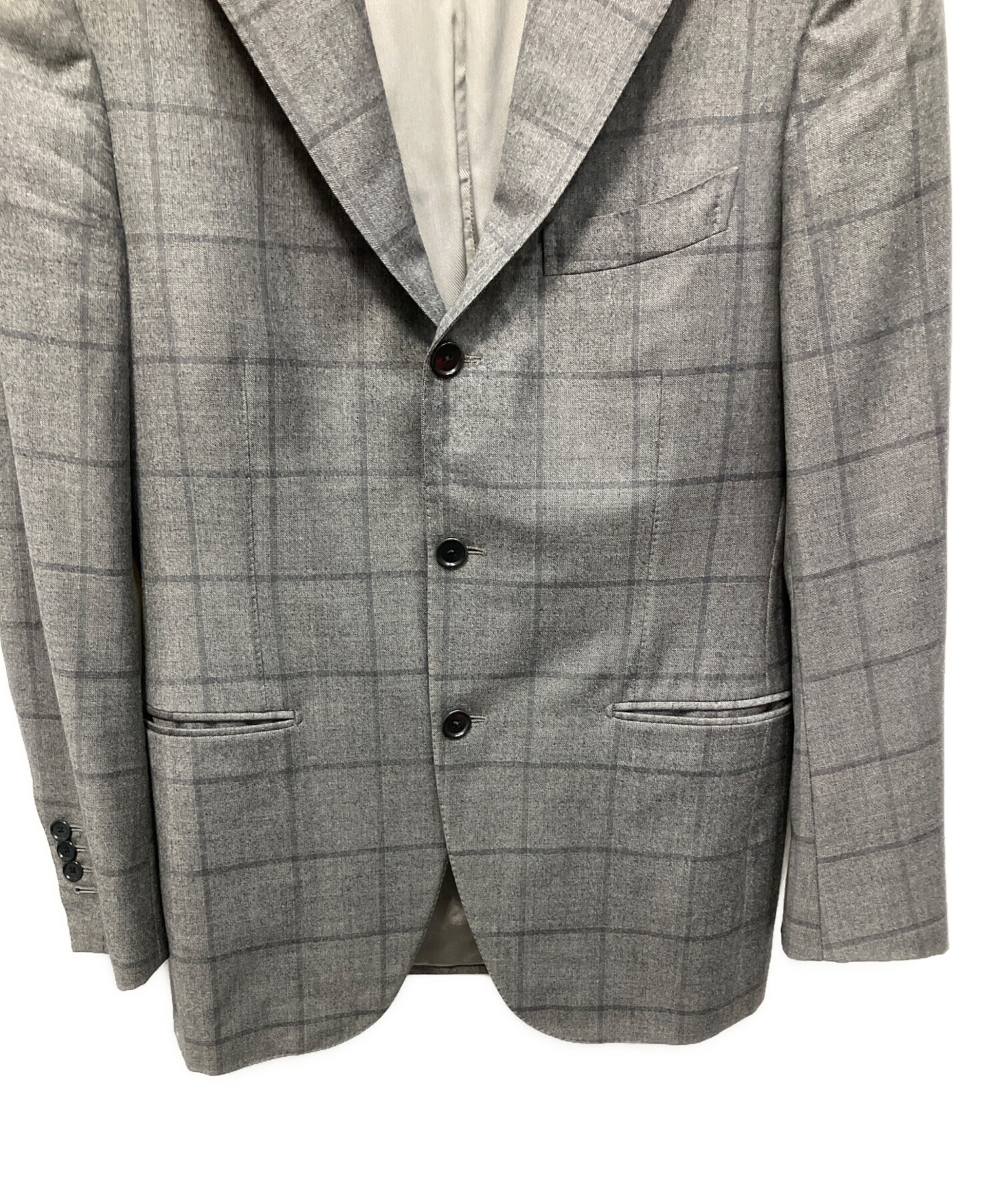 中古・古着通販】BEAMS F (ビームスエフ) セットアップスーツ グレー