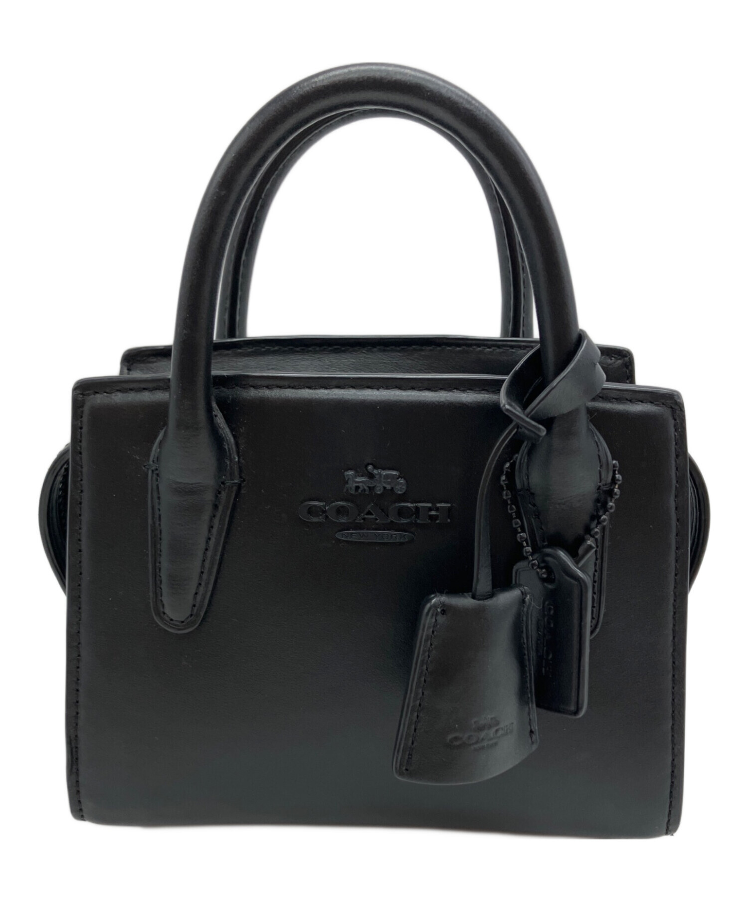 平成レトロ アーカイブ 古着小物 COACH モノグラム ミニハンドバッグ 中古・古着通販】COACH (コーチ) アンドレア ミニ キャリーオール ミニ