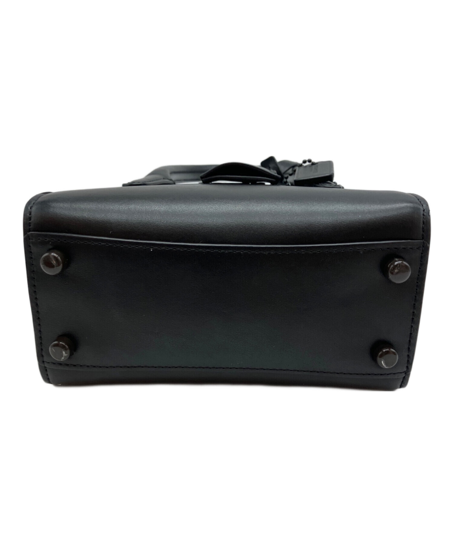 平成レトロ アーカイブ 古着小物 COACH モノグラム ミニハンドバッグ 中古・古着通販】COACH (コーチ) アンドレア ミニ キャリーオール ミニ