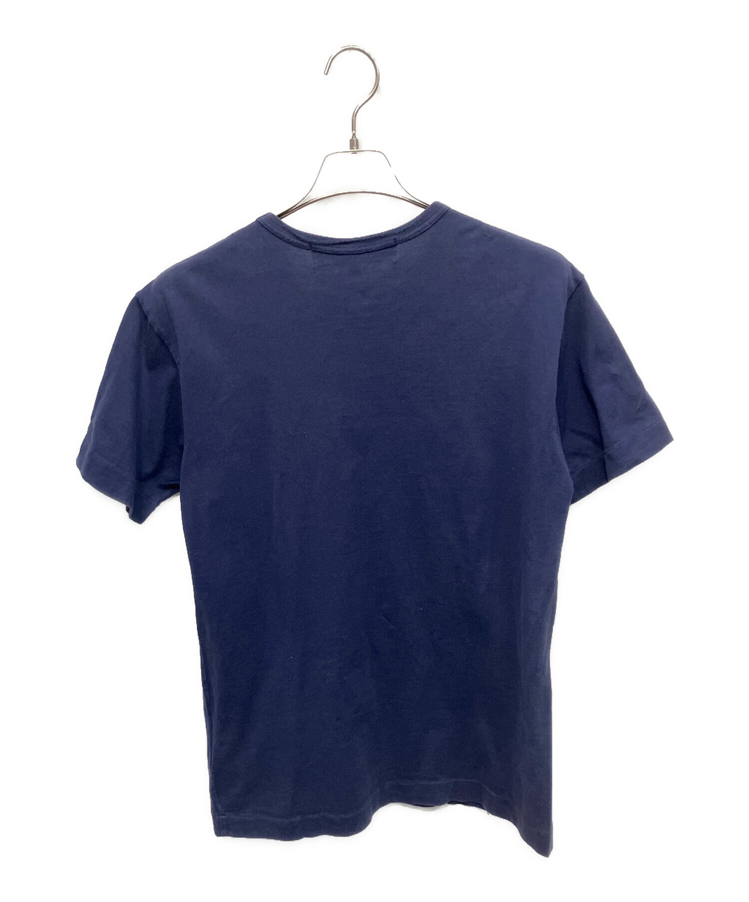 COMME des GARCONS Tシャツ・カットソー S 紺 【古着】【中古】【送料無料】 COMME des GARCONS - COMME des GARCONS Tシャツ・カットソー S 紺