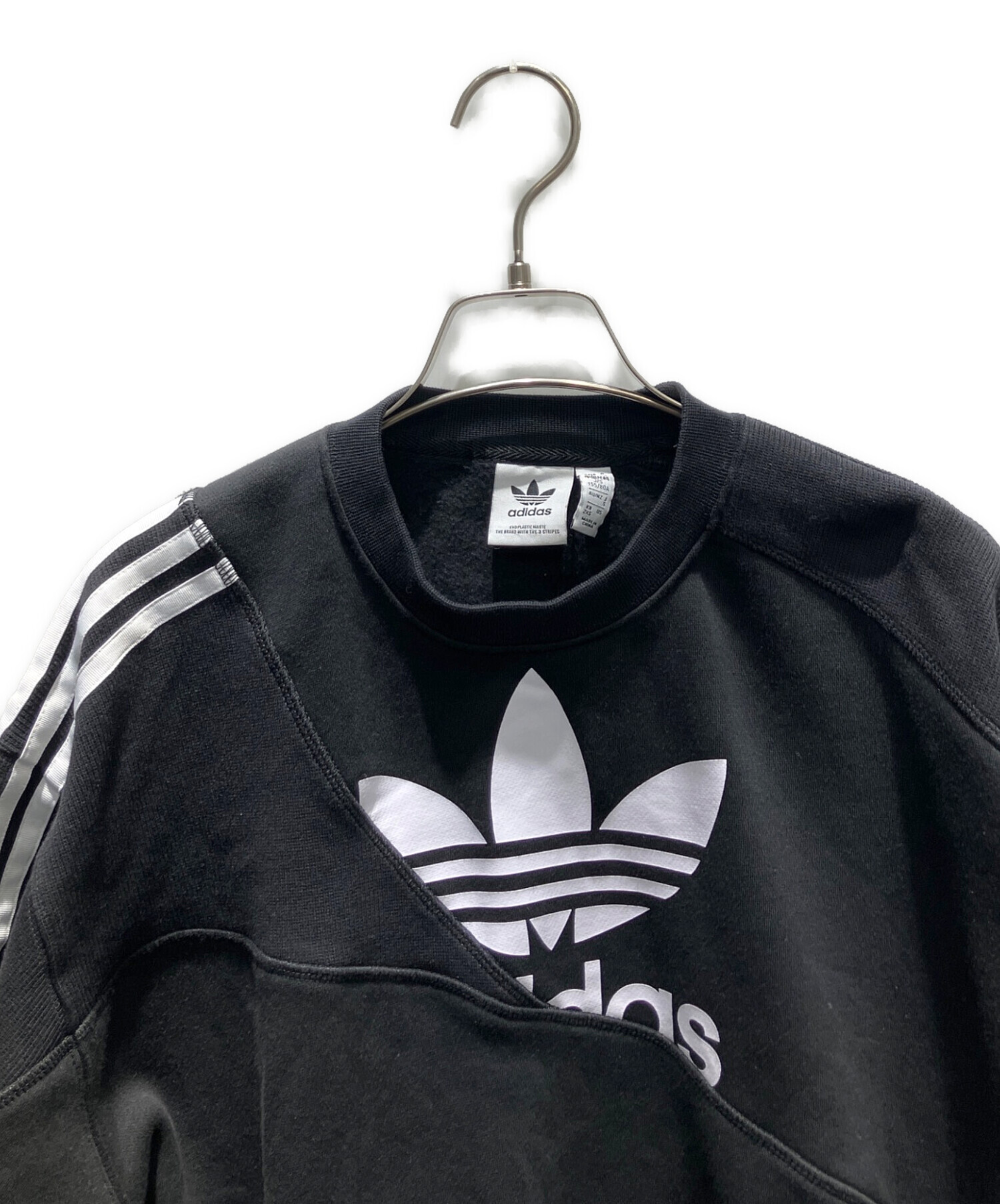 アディダス　94 フランス代表　スウェット デッドストック　タグ付　未使用 中古・古着通販】adidas (アディダス) スウェット ブラック サイズ:2XS