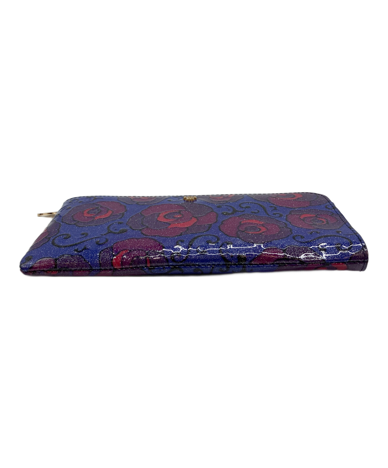 中古・古着通販】ANNA SUI (アナスイ) マジカルローズ 長財布 パープル
