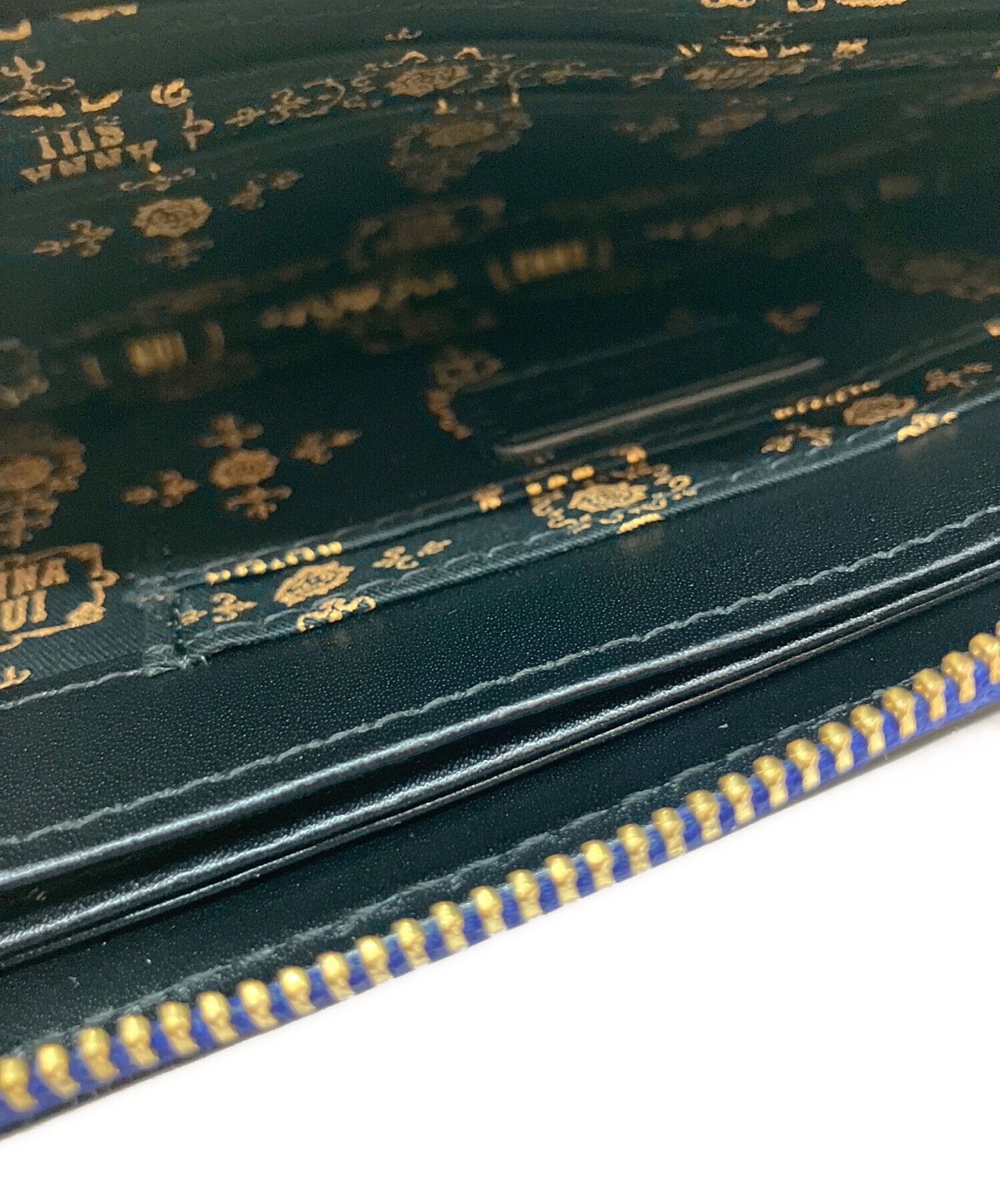 中古・古着通販】ANNA SUI (アナスイ) マジカルローズ 長財布 パープル 中古・古着通販】ANNA SUI (アナスイ) マジカルローズ 長財布 パープル