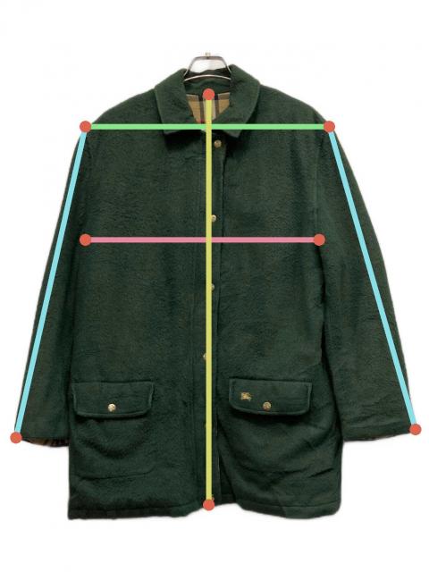中古・古着通販】BURBERRY (バーバリー) 90s ジャケット グリーン