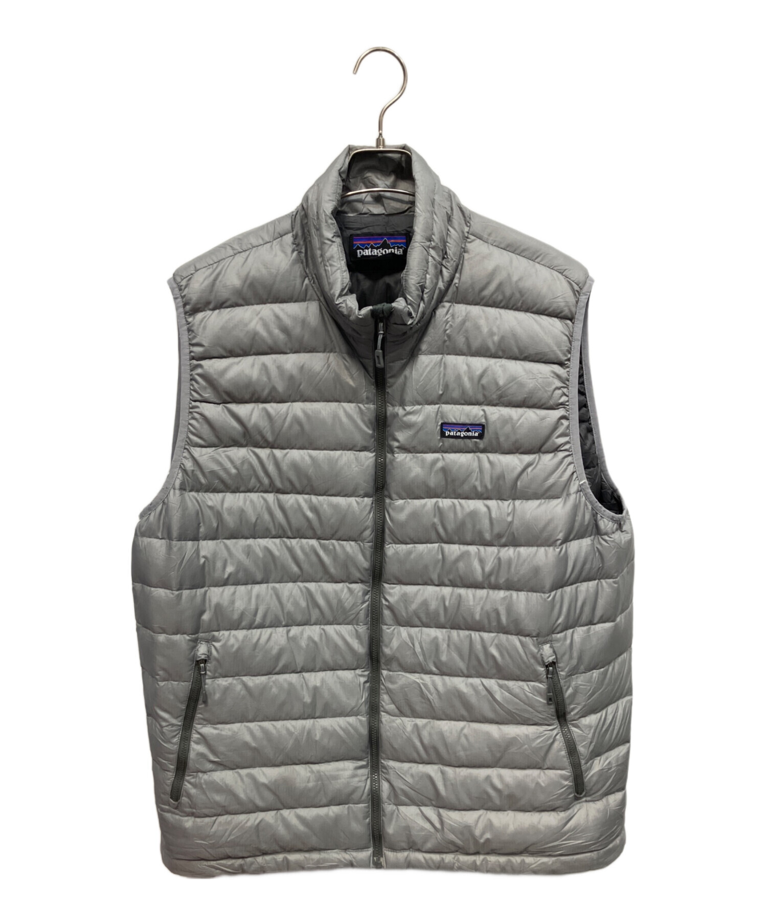 価格交渉可、期間限定patagonia ダウンベスト Mサイズ グレー タグはS
