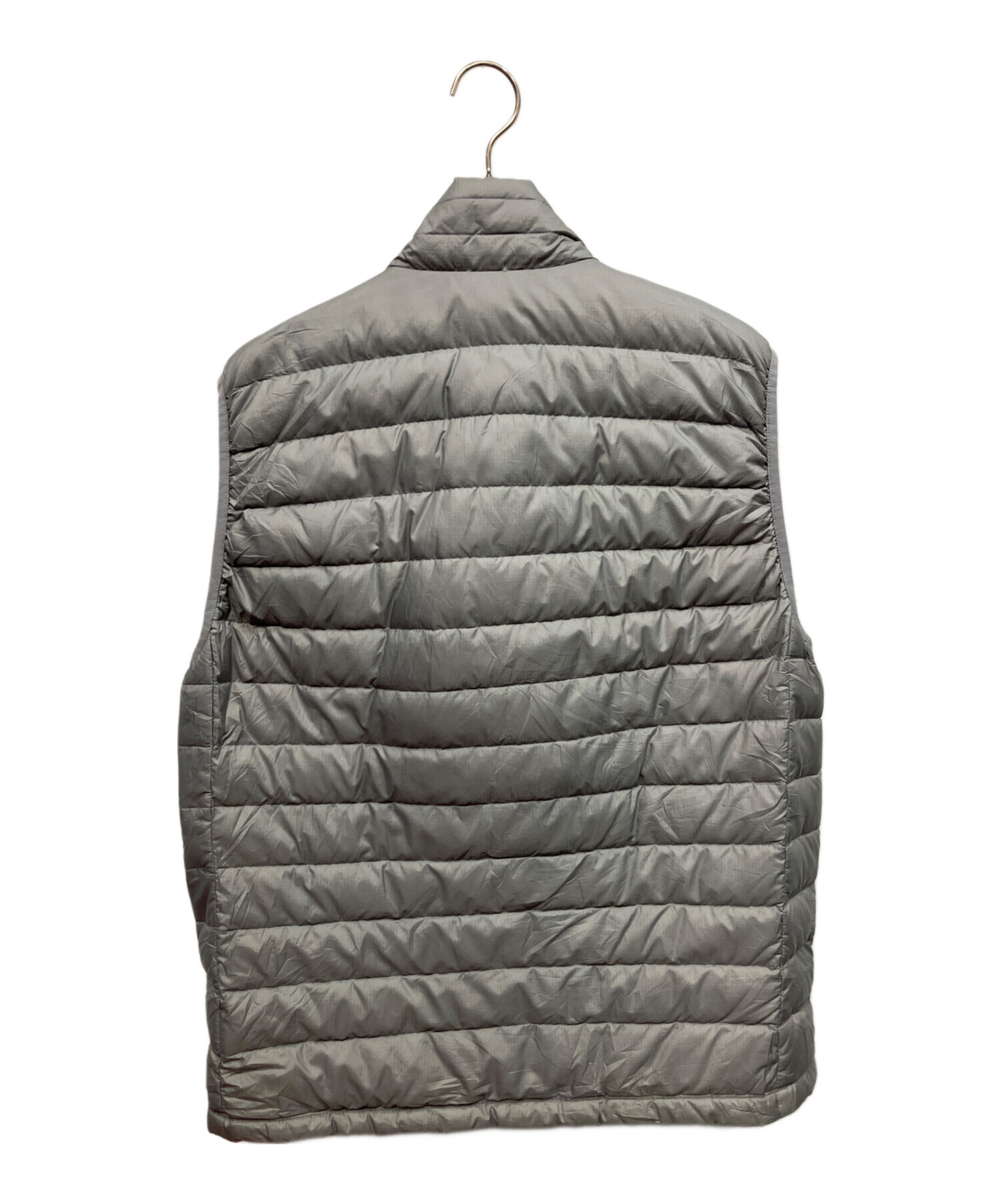 中古・古着通販】Patagonia (パタゴニア) ダウンベスト グレー サイズ 