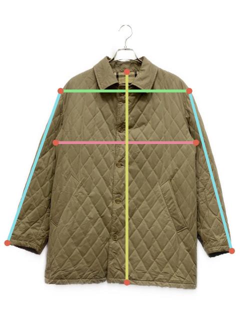 週末お値下げ　バーバリーキルティングコート 中古・古着通販】BURBERRY (バーバリー) キルティングコート カーキ