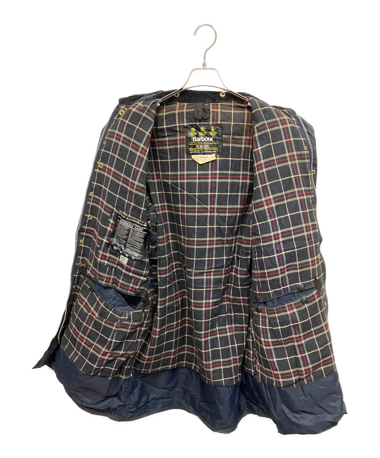 バブアー　ボーダー　リサイズ　オイルアウト 中古・古着通販】Barbour (バブアー) border オイルドジャケット