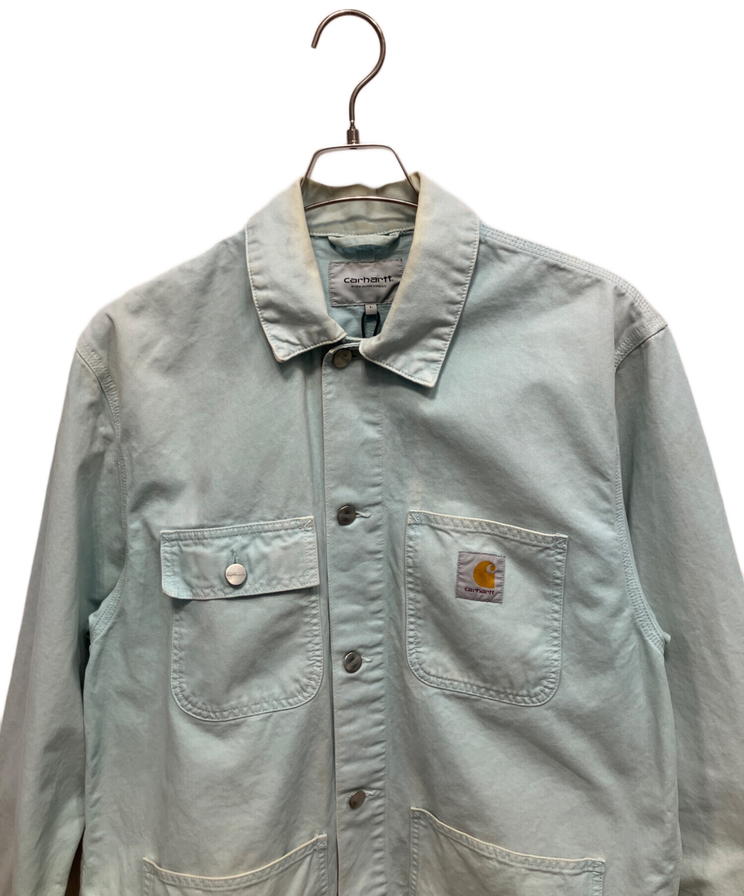 中古・古着通販】CarHartt (カーハート) ジャケット スカイブルー 