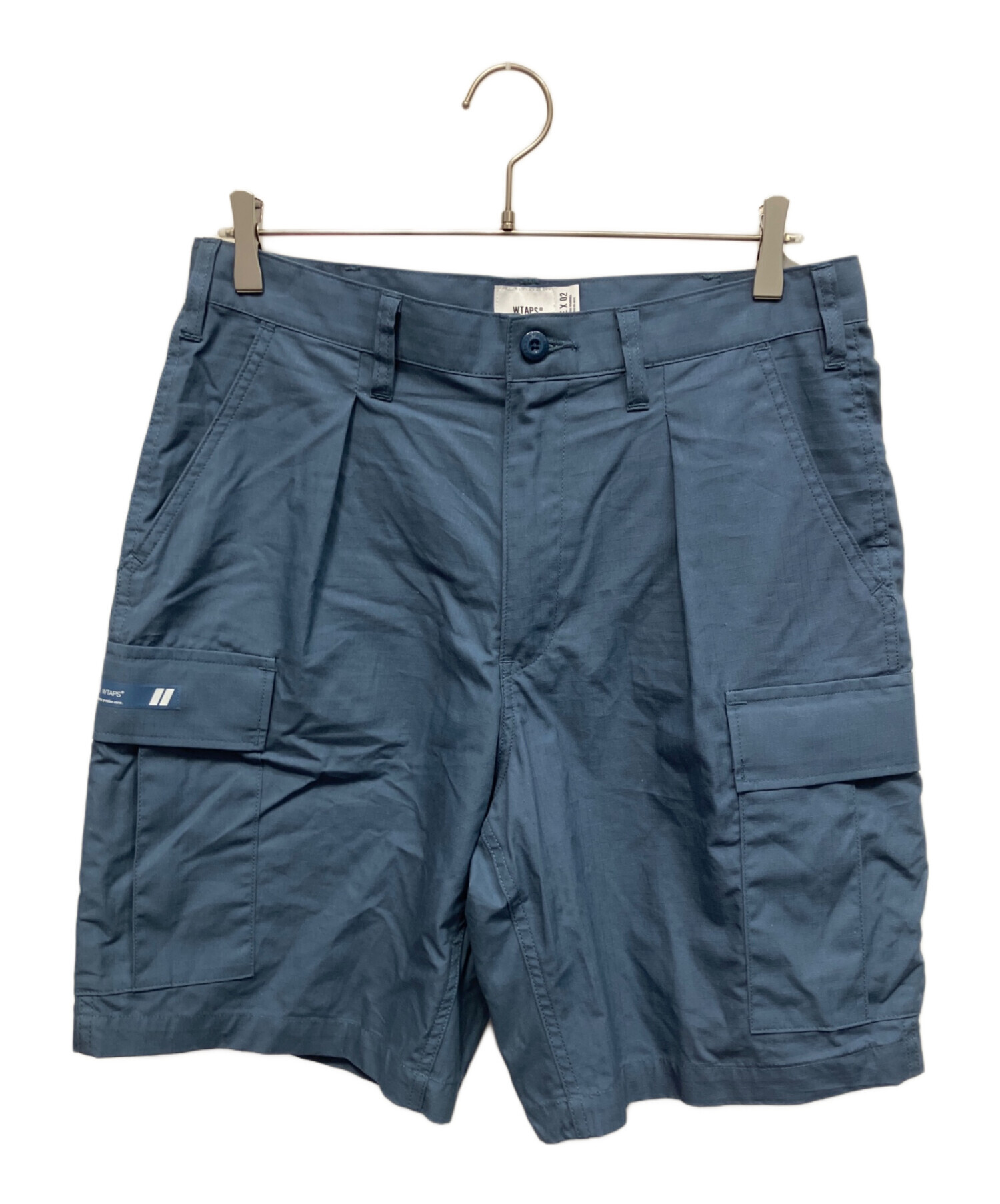 中古・古着通販】WTAPS (ダブルタップス) ハーフパンツ ブルー サイズ