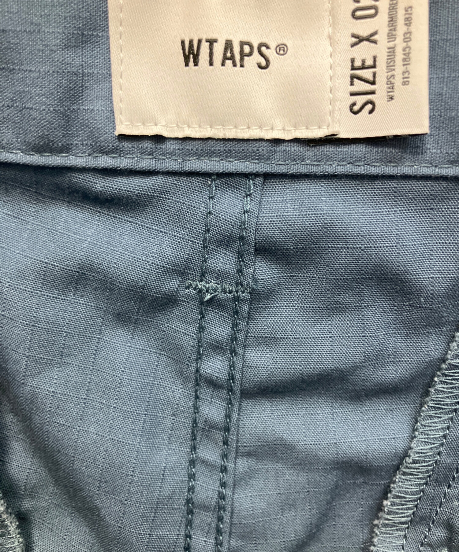 中古・古着通販】WTAPS (ダブルタップス) ハーフパンツ ブルー サイズ