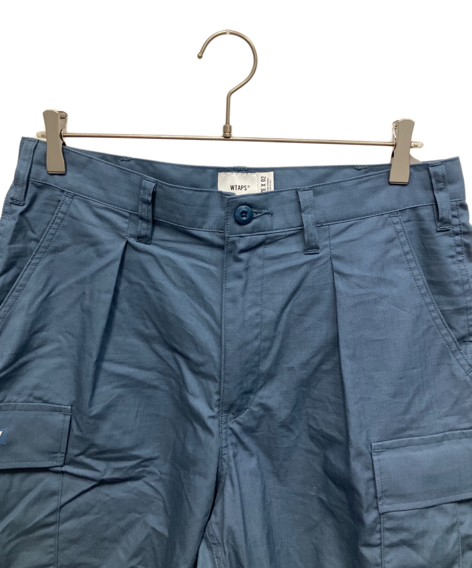 中古・古着通販】WTAPS (ダブルタップス) ハーフパンツ ブルー サイズ