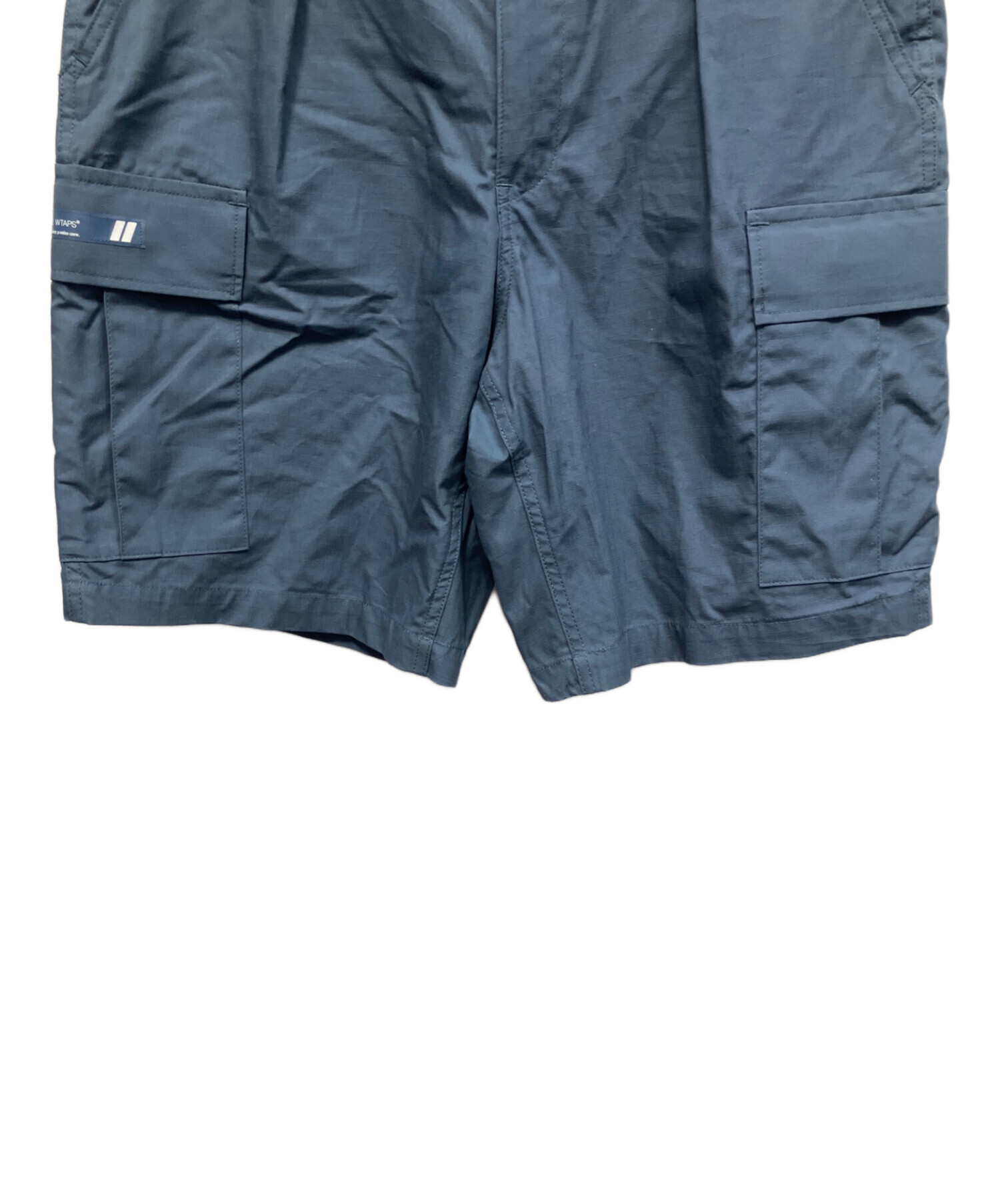 中古・古着通販】WTAPS (ダブルタップス) ハーフパンツ ブルー サイズ