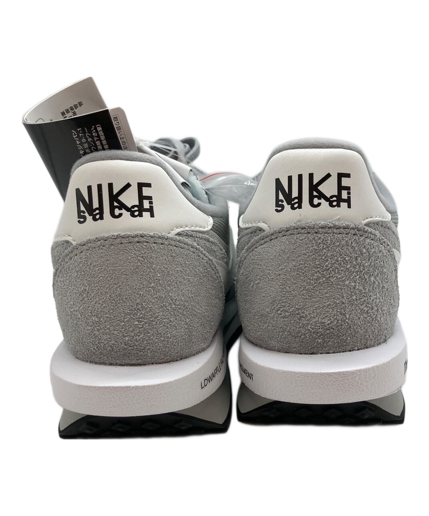 ナイキ サカイ 20AW ウィメンズ プリーツトップ ロゴ XS グレー NIKE（ナイキ） × サカイ sacai 20AW Tシャツ カットソー 半袖 バック
