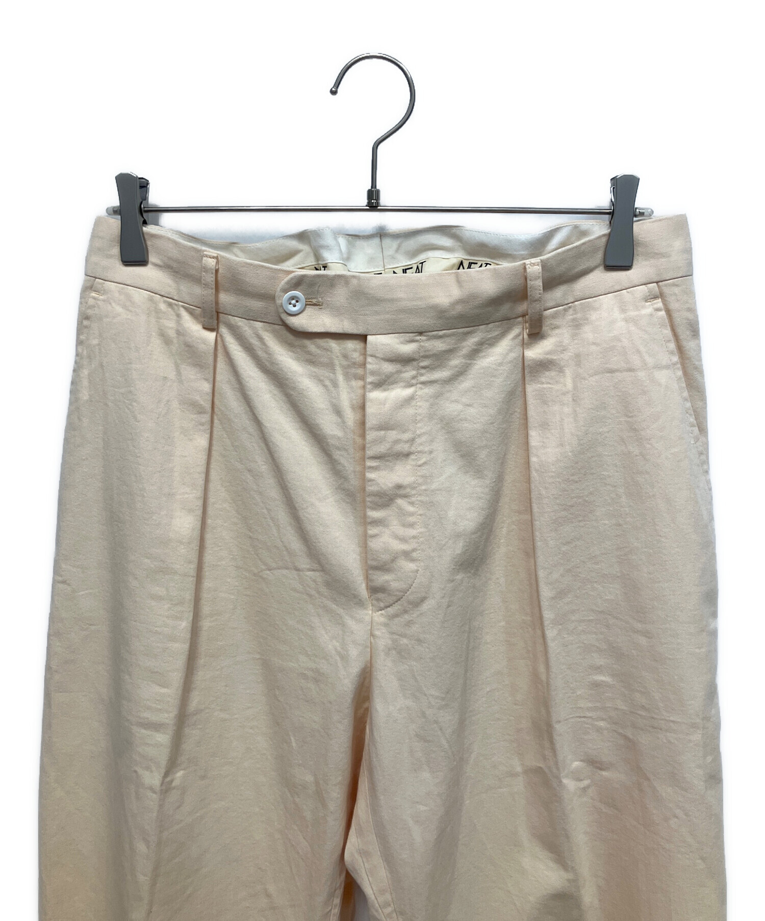 中古・古着通販】NEAT (ニート) パンツ ベージュ サイズ:M｜ブランド