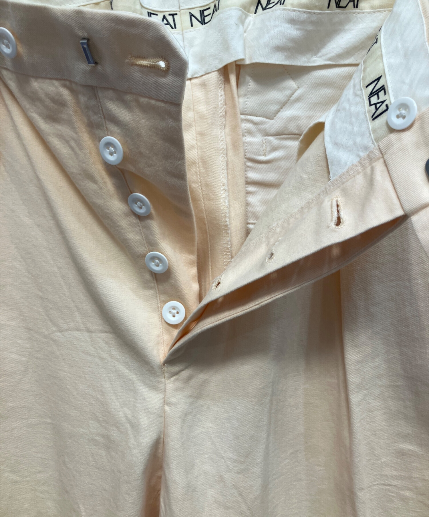中古・古着通販】NEAT (ニート) パンツ ベージュ サイズ:M｜ブランド