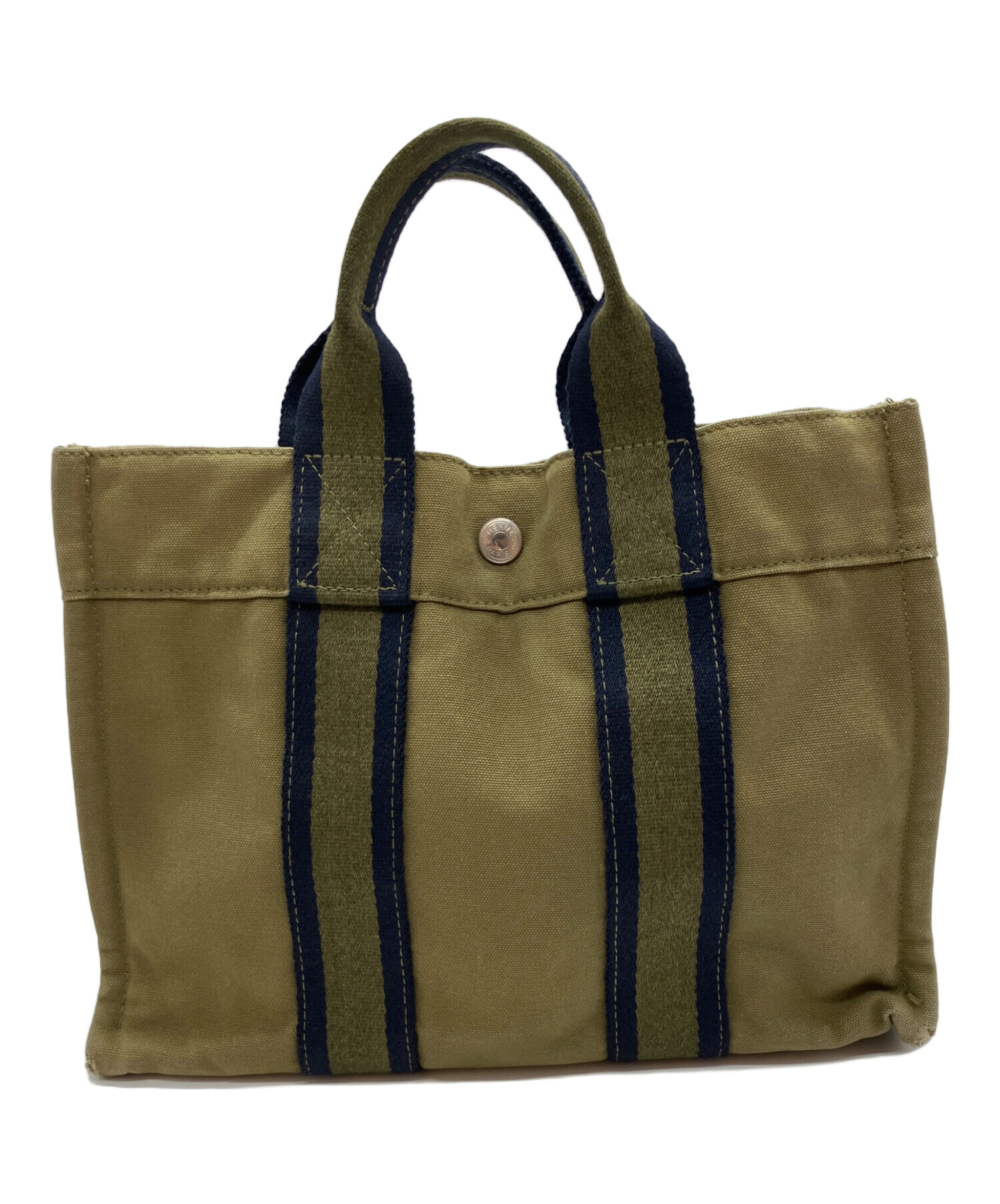 HERMES エルメス　フールトゥ pm ハンドバッグ HERMES エルメス フールトゥ PM トートバック レッド - 中古バッグ