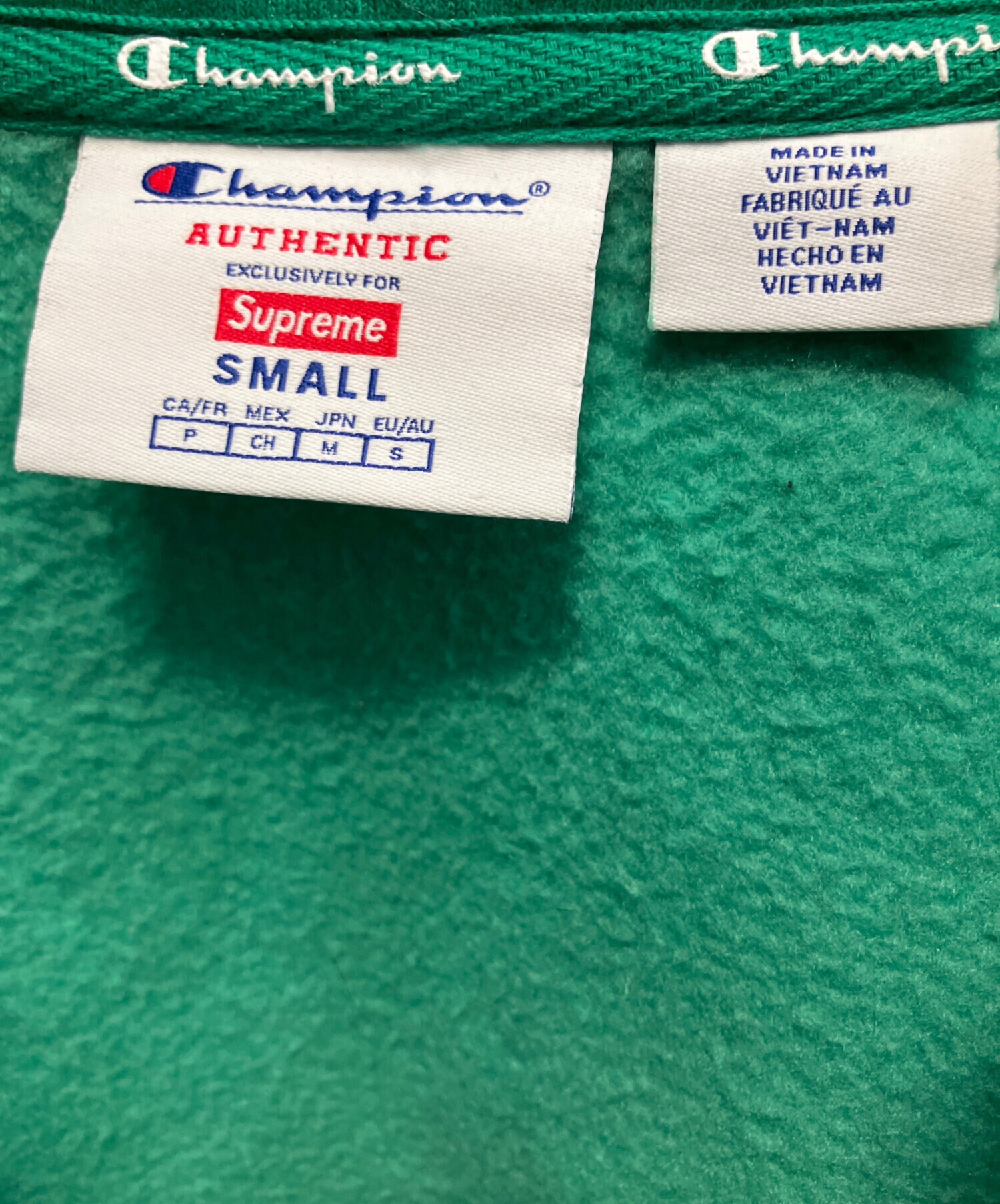 中古・古着通販】SUPREME (シュプリーム) Champion (チャンピオン) Zip 