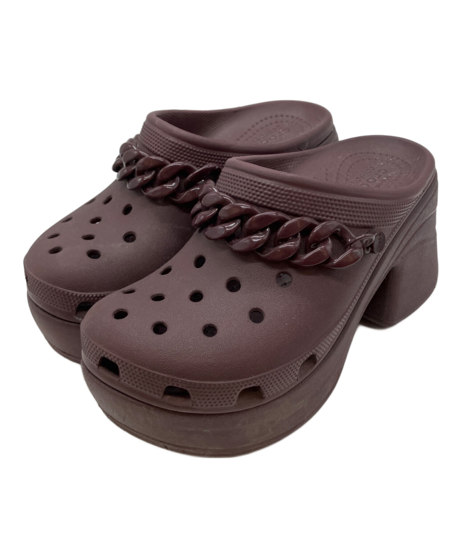 中古・古着通販】crocs (クロックス) サイレンチェーンクロッグ