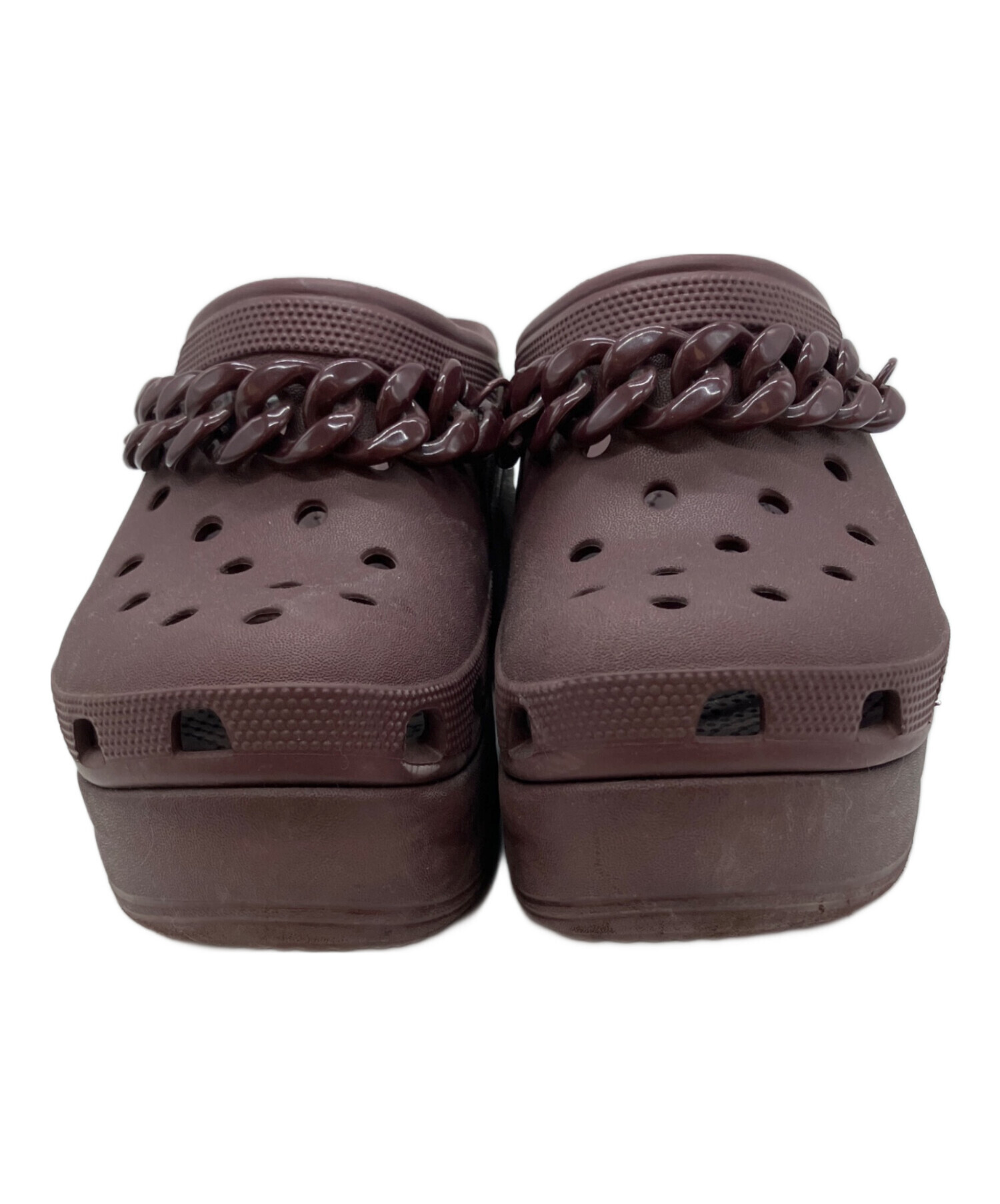 中古・古着通販】crocs (クロックス) サイレンチェーンクロッグ