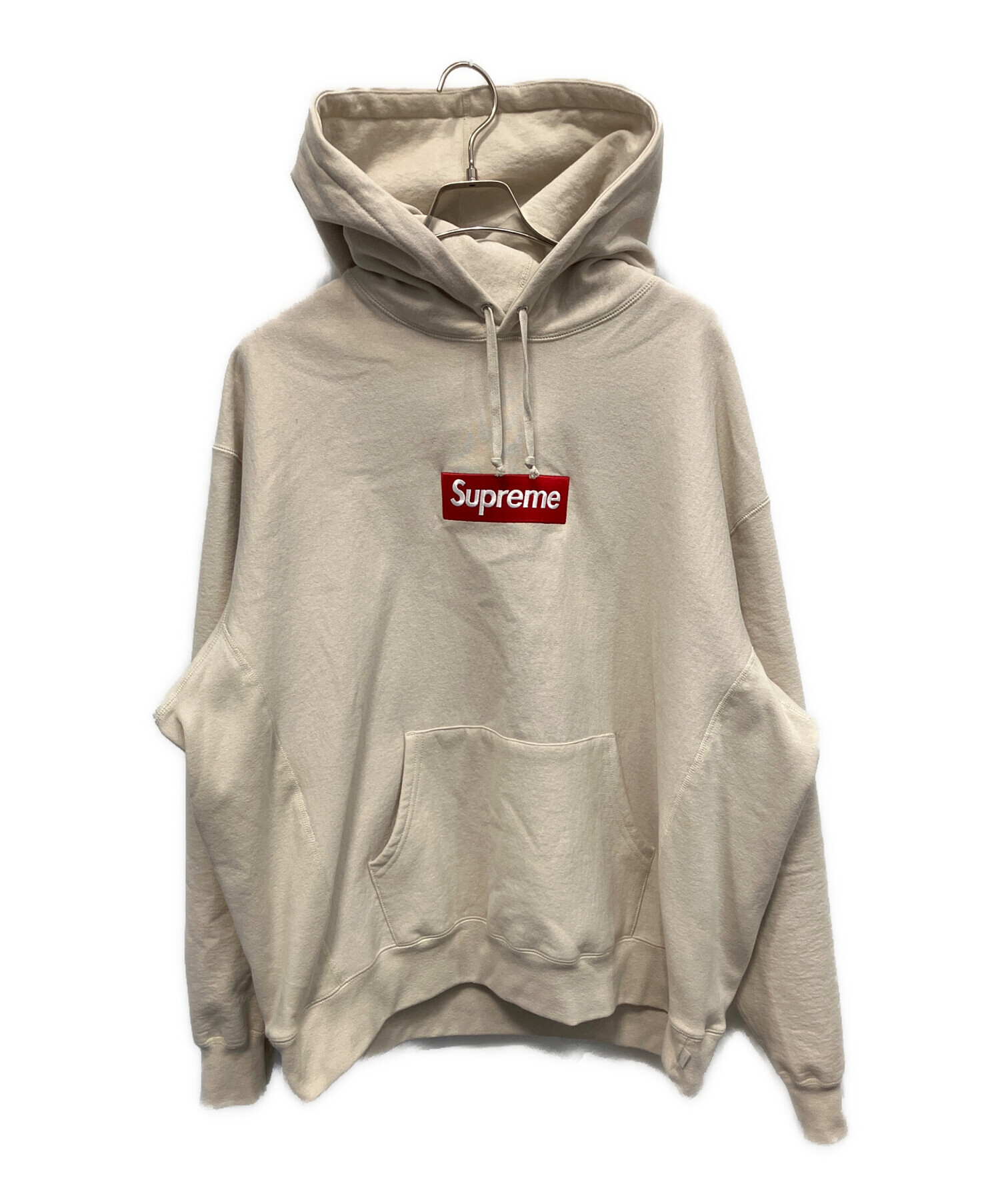 Supreme ベージュ フード付きパーカー値下げ不可 中古・古着通販】SUPREME (シュプリーム) FW24 Box Logo Hooded