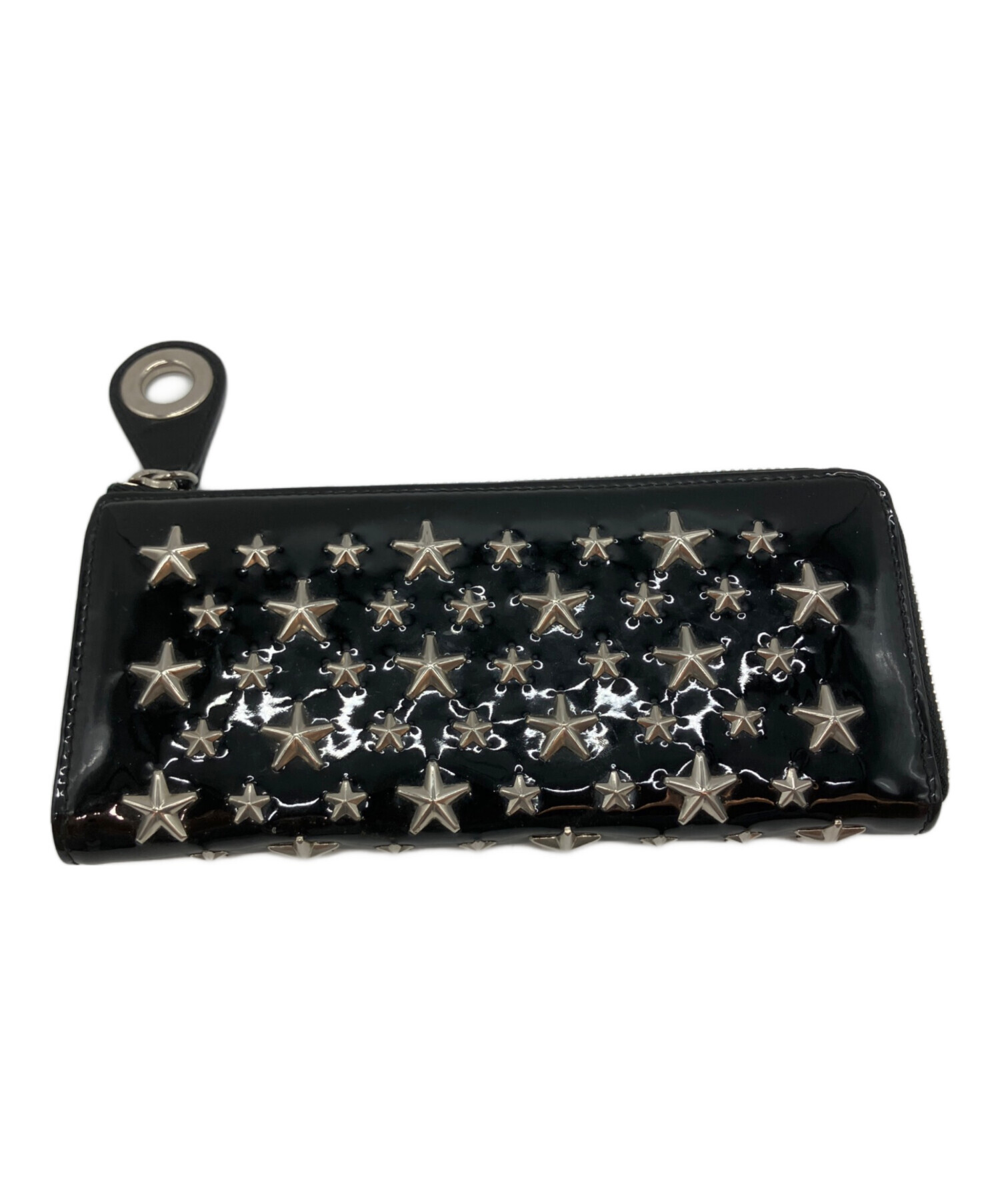 中古・古着通販】JIMMY CHOO (ジミーチュウ) スタッズL字ファスナー長 