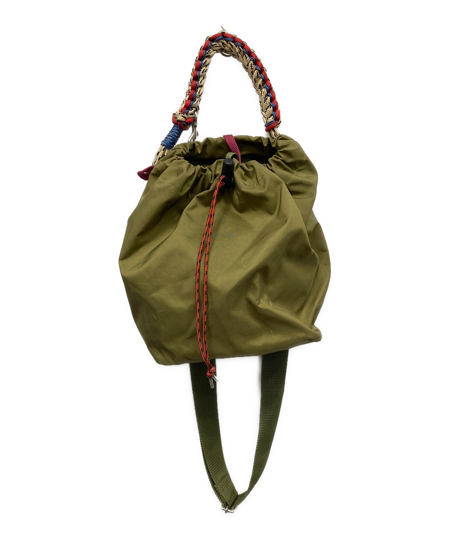 中古・古着通販】zattu (ザッツ) ショルダーバッグ カーキ｜ブランド
