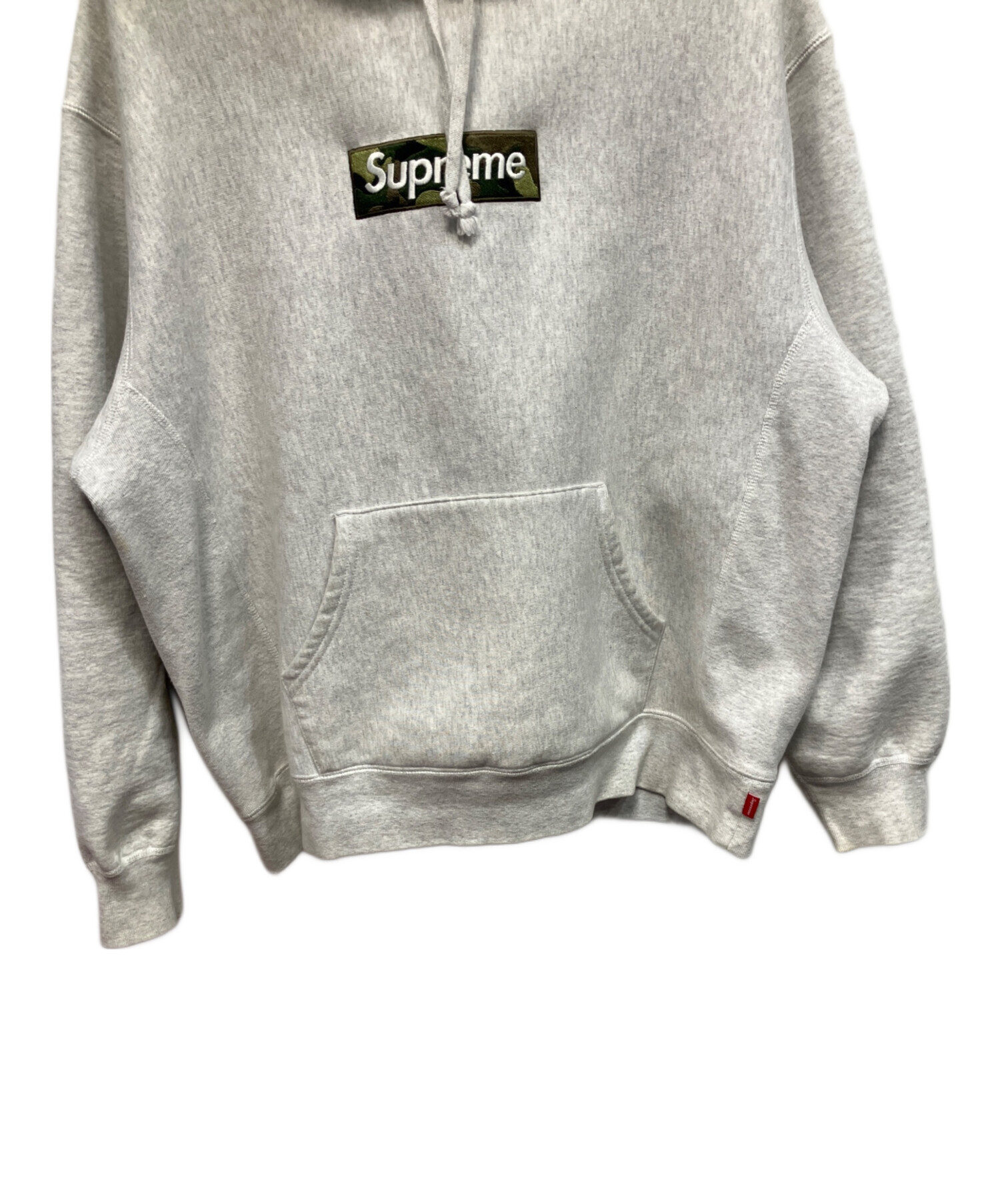 正規品 Supreme シュプリーム グラディエント スリーブパーカー グレー Supreme Box Logo Hoodie | Grey | FARFETCH