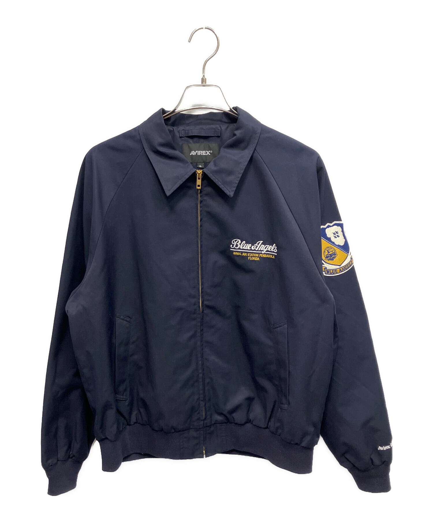 AVIREX USMC ジャケット XL ネイビー 中古・古着通販】AVIREX (アヴィレックス) USN UTILITY JACKET