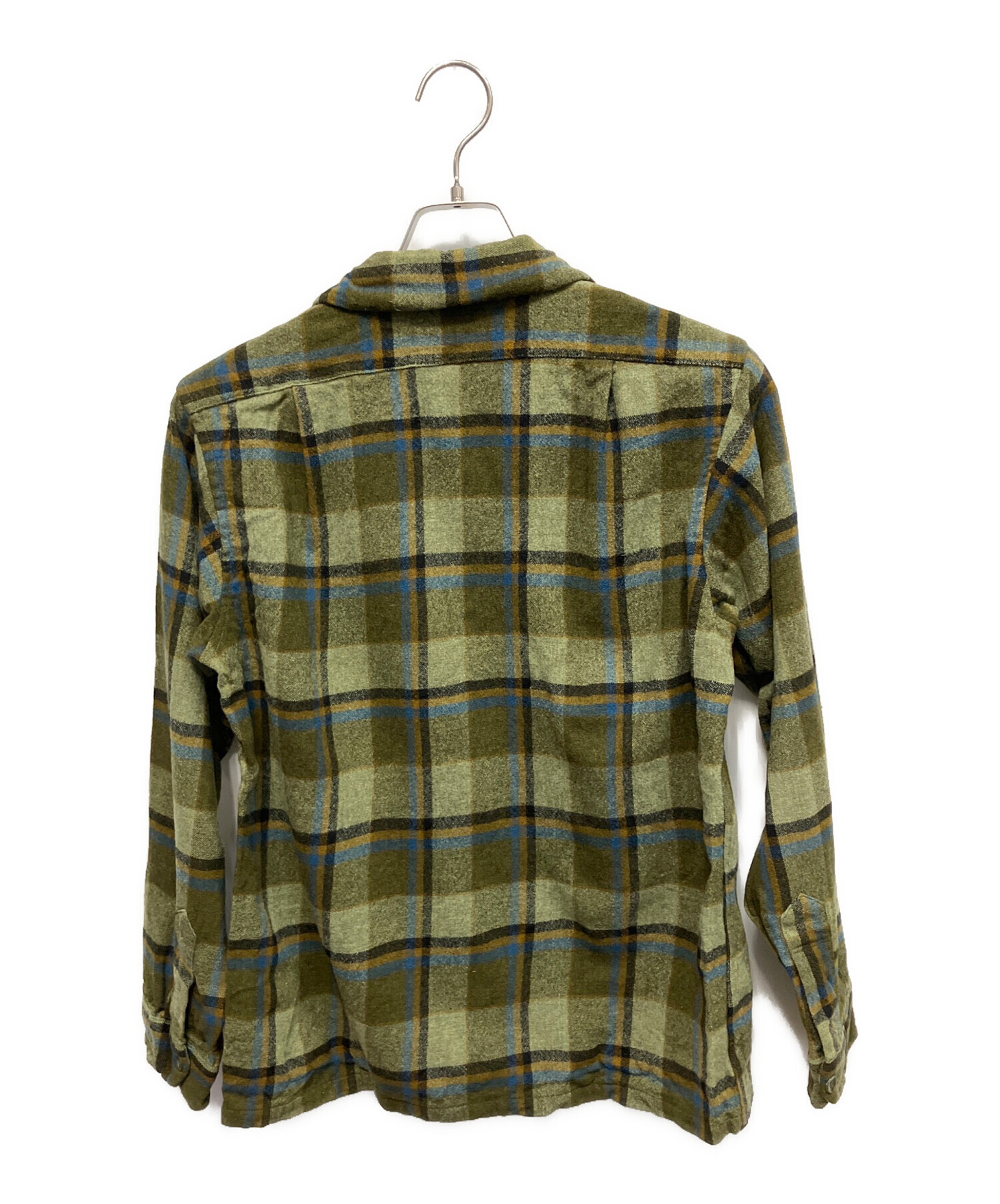 中古・古着通販】PENDLETON (ペンドルトン) 60s ウールシャツ グリーン