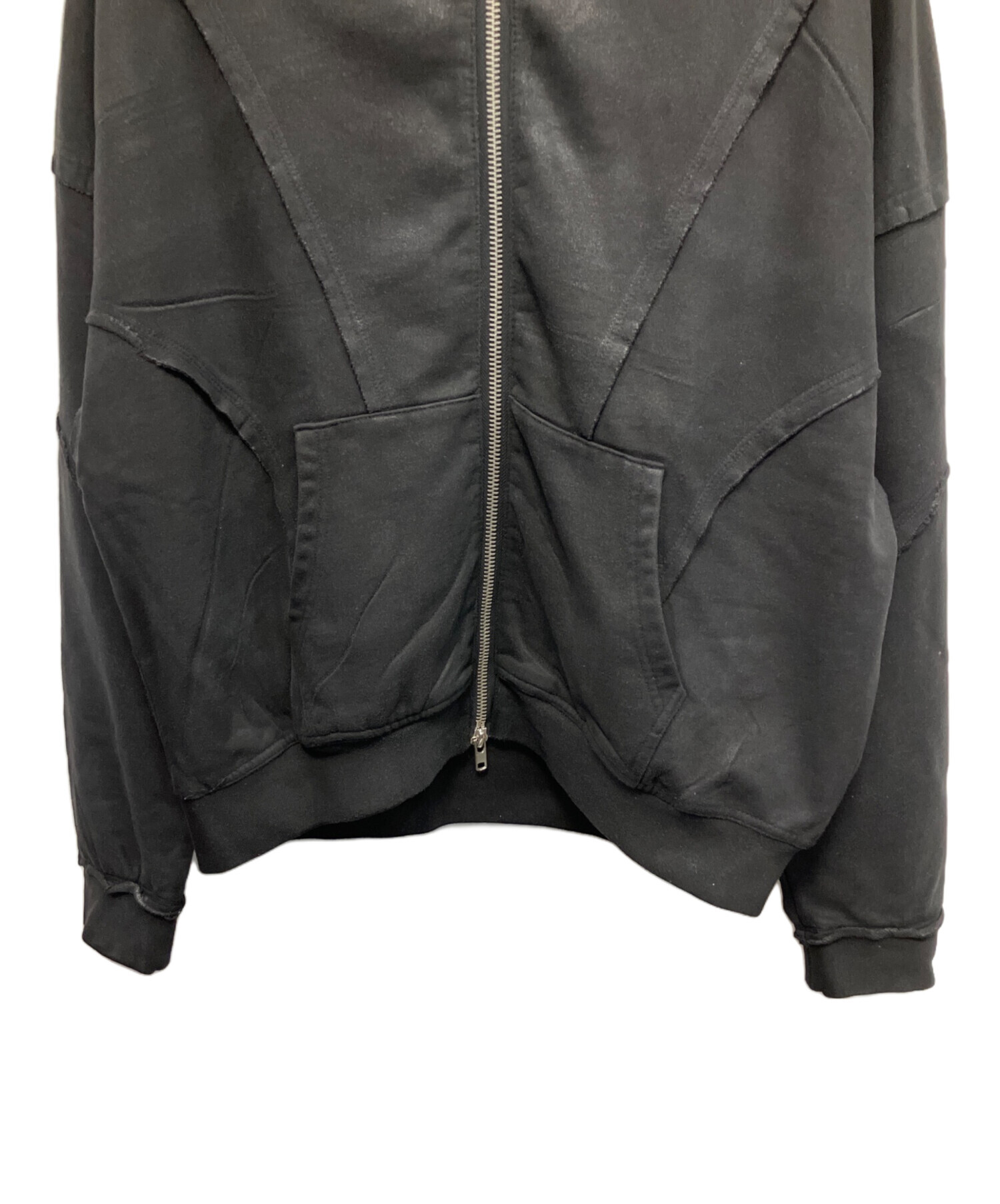 中古・古着通販】BREATH (ブレス) 25AW COATING ZIP UP HOODIE ジップ