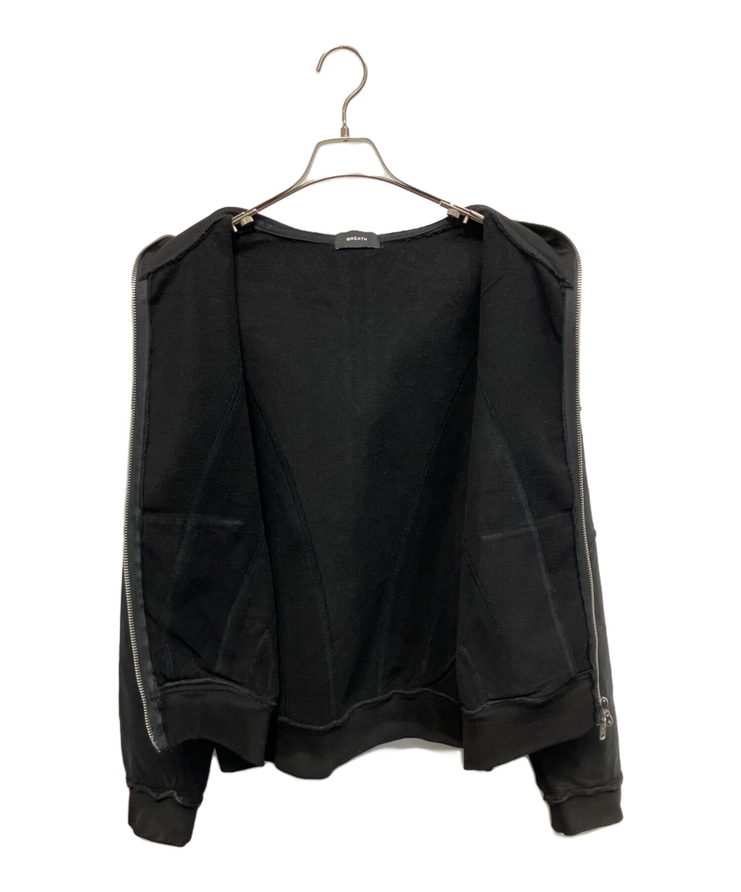 中古・古着通販】BREATH (ブレス) 25AW COATING ZIP UP HOODIE ジップ