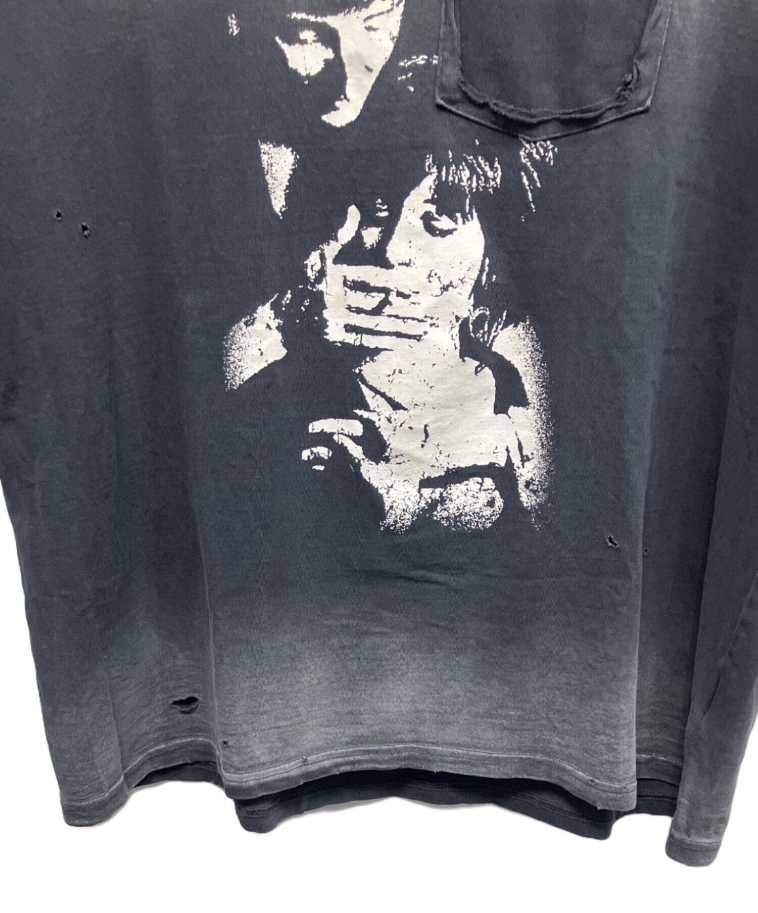 トップス \"project g/r\"faded graphics t-shirt PROJECT G/R - Tight Fit Split T-Shirt | HBX トップス