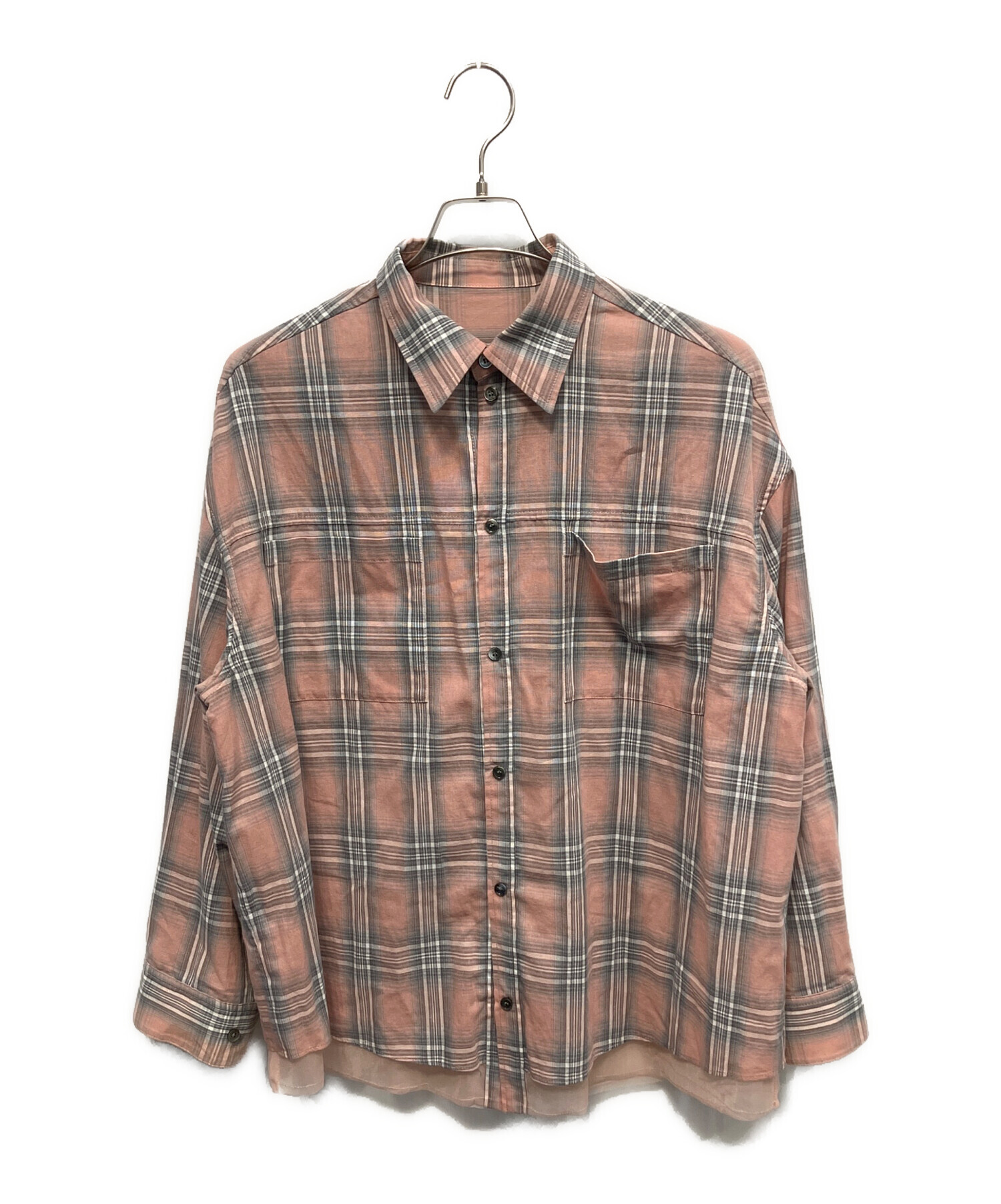 メゾンスペシャル　Reversible Voile Shirt MAISON SPECIAL（メゾンスペシャル）の「Reversible Voile Shirt