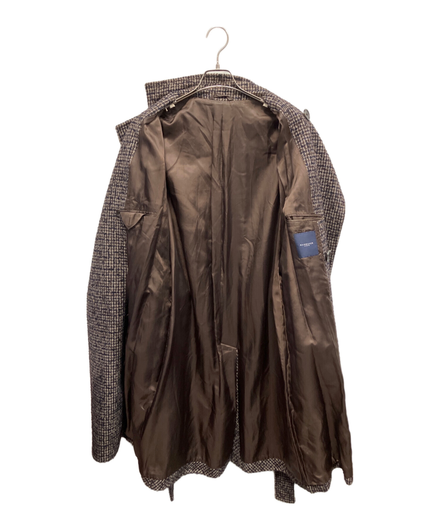 ジャケット・アウター RAINMAKER WRAPCOAT TWEED / 3 中古・古着通販】RAINMAKER (レインメーカー) WRAP COAT ラップコート