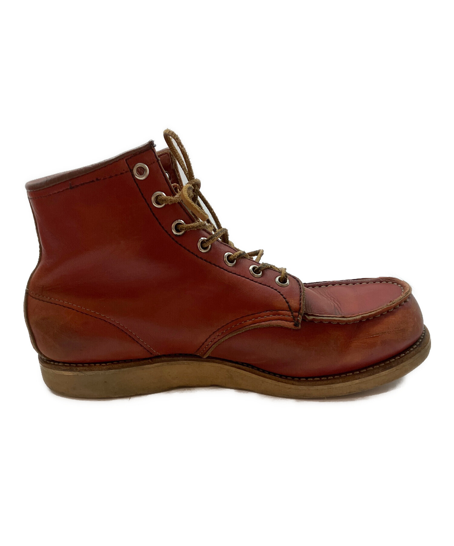【激安】95年製 RED WING 875 半円犬タグ 5D レッドウイング 中古・古着通販】RED WING (レッドウィング) 875 半円犬タグ 95年