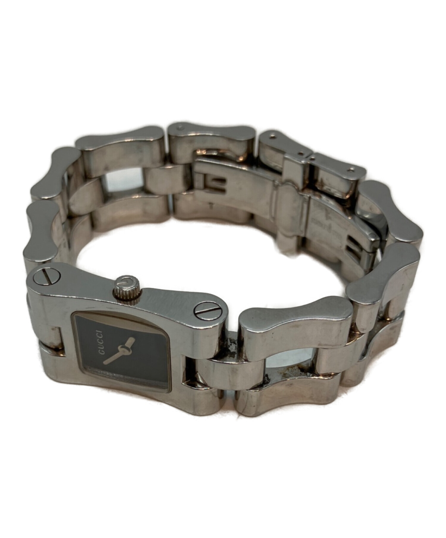 中古・古着通販】GUCCI (グッチ) クォーツ SSブレスレット 0092264