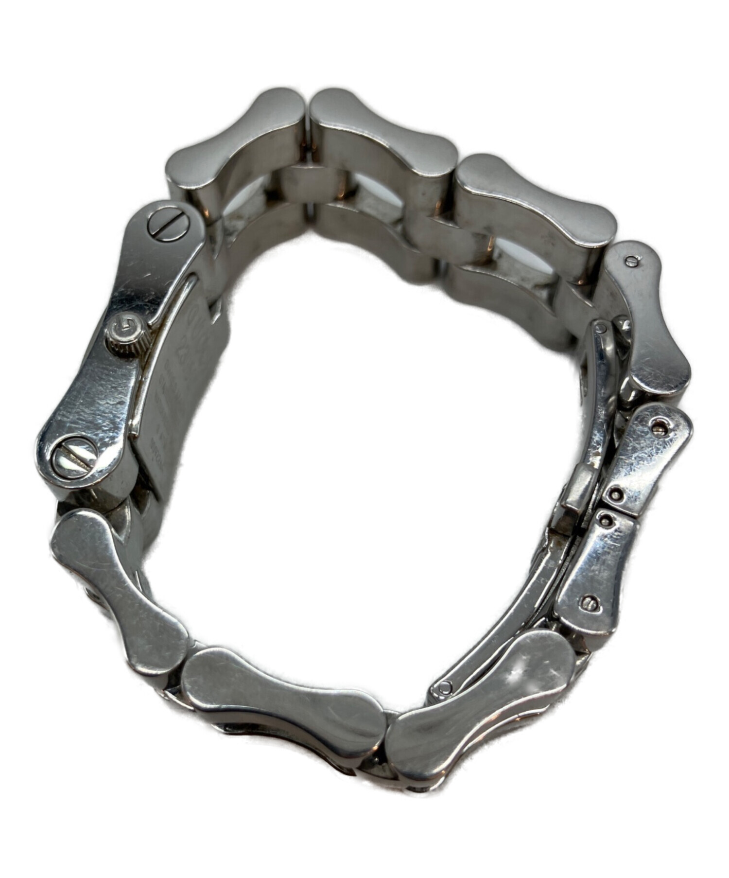 中古・古着通販】GUCCI (グッチ) クォーツ SSブレスレット 0092264