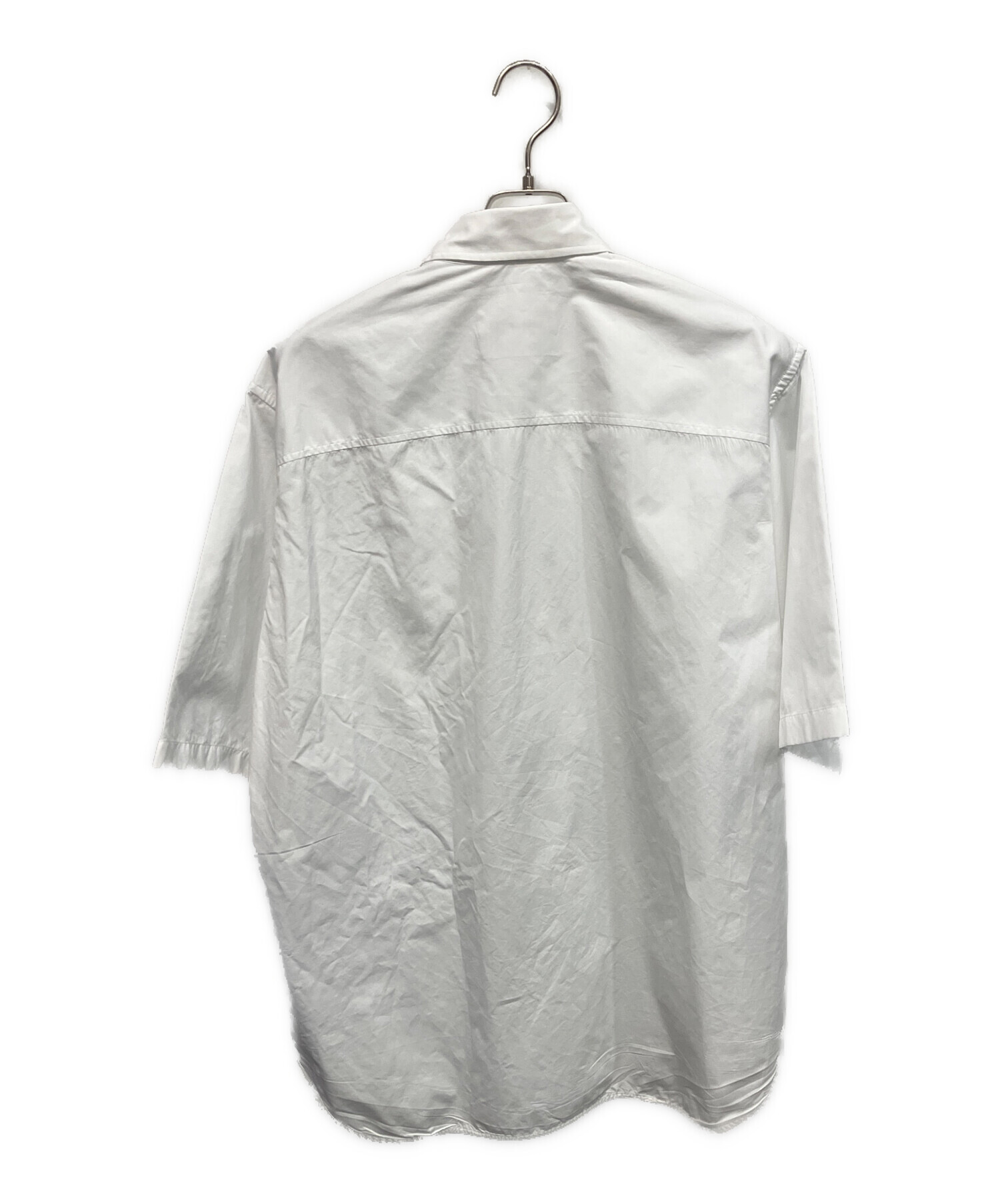 中古・古着通販】JIL SANDER (ジルサンダー) 半袖シャツ ホワイト