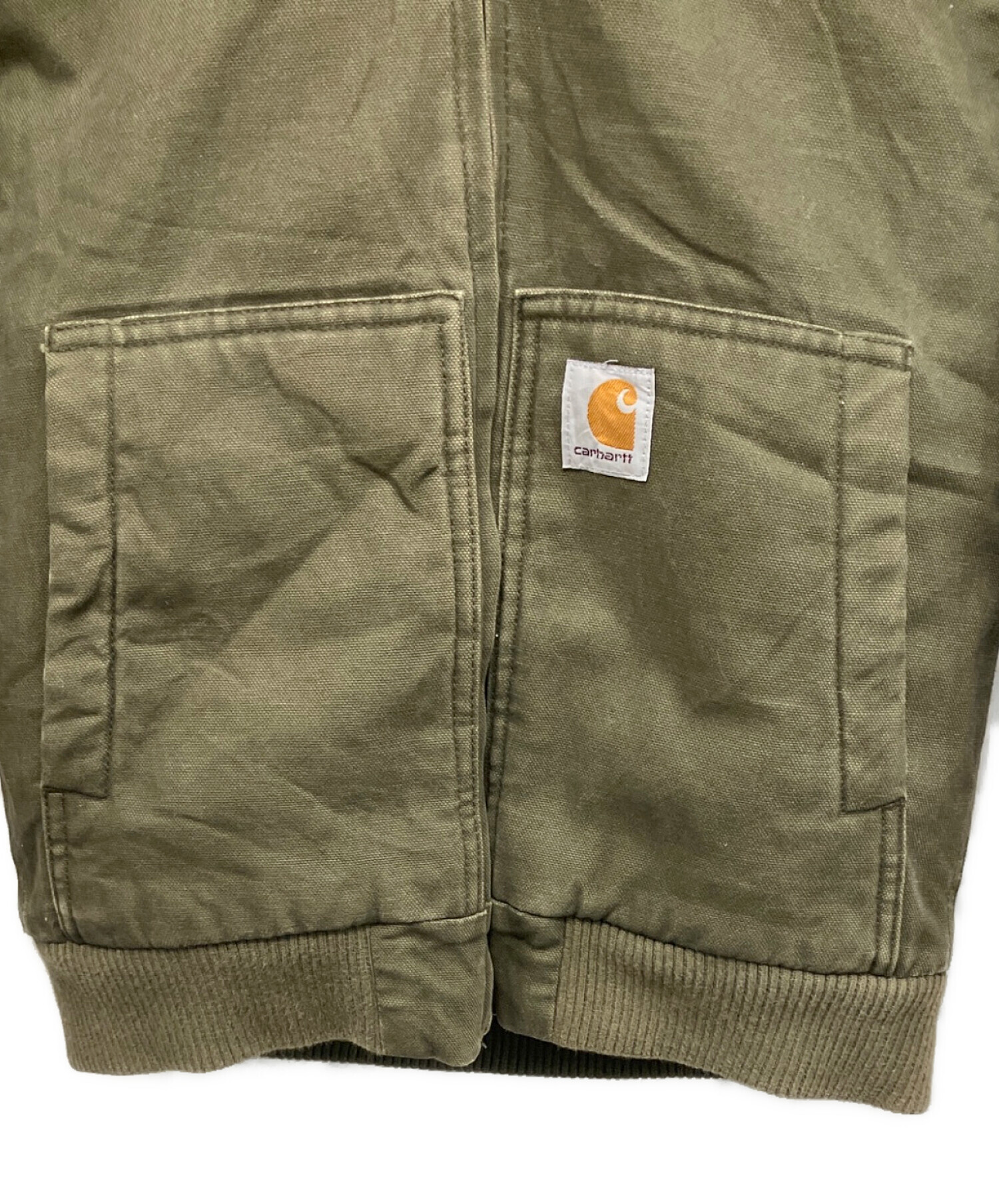 中古・古着通販】CarHartt (カーハート) アクティブジャケット カーキ