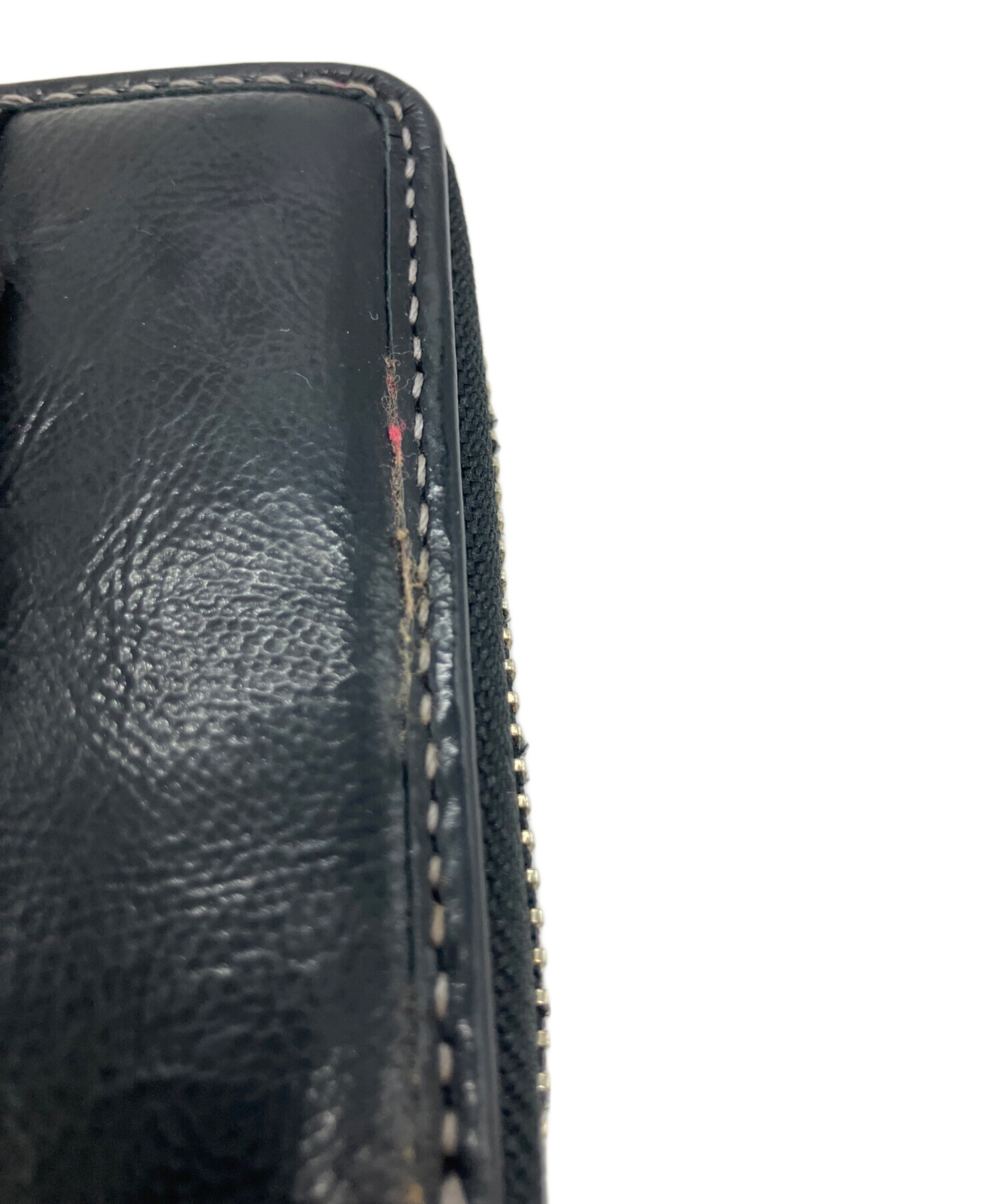 中古・古着通販】COACH (コーチ) 長財布 ブラック｜ブランド・古着通販