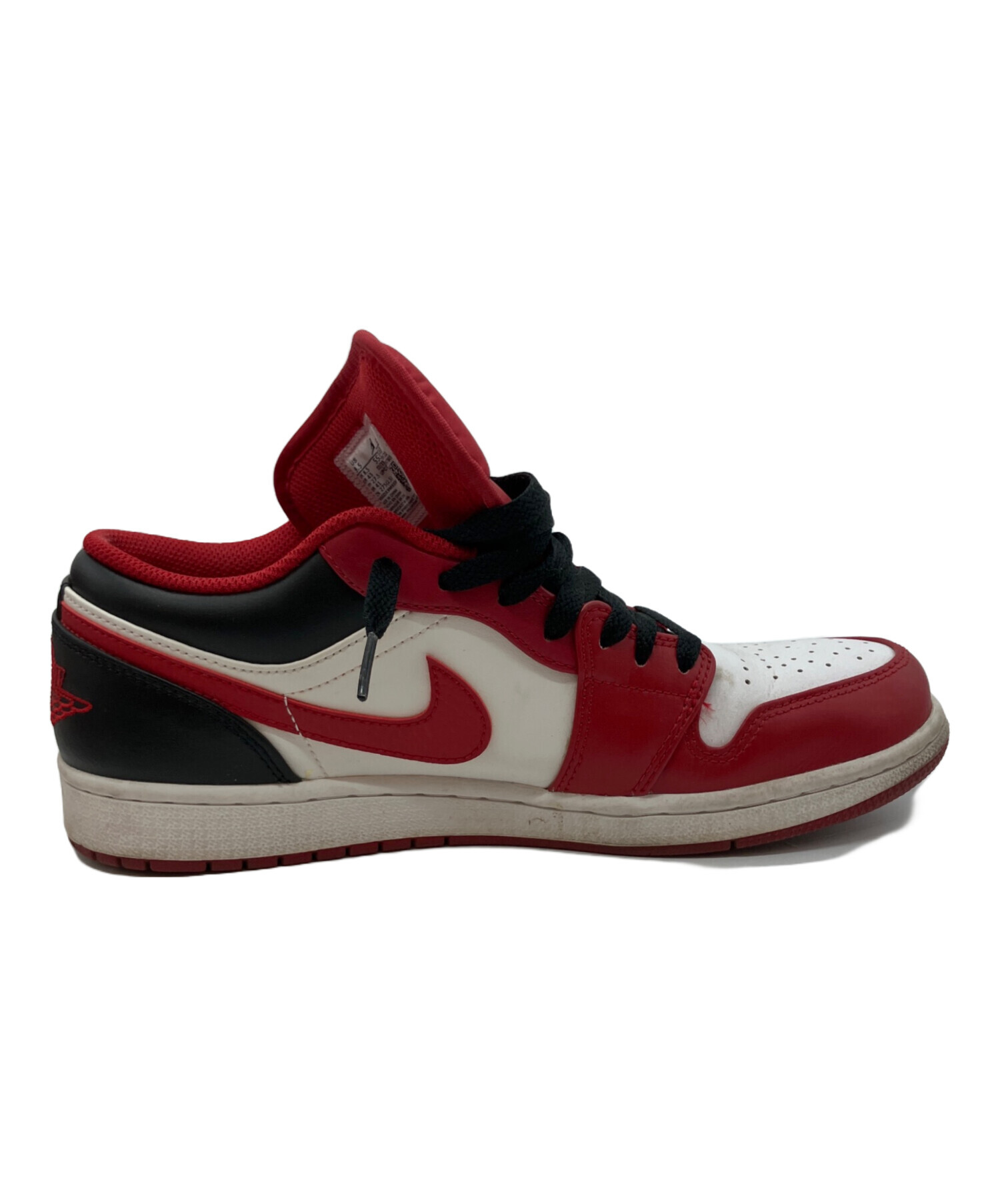 Nike Air Jordan 1 ホワイト/ブラック/レッド　新品未試着未着用 中古・古着通販】NIKE (ナイキ) Nike Air Jordan 1 Low 