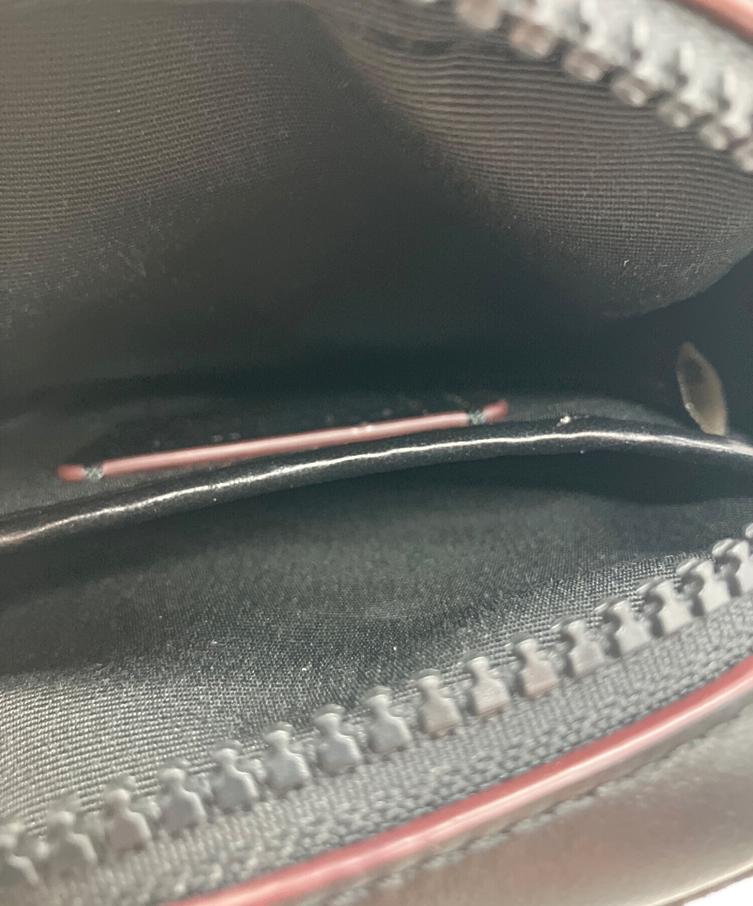 中古・古着通販】COACH (コーチ) ショルダーポーチ カーキ×ブラック 中古・古着通販】COACH (コーチ) ショルダーポーチ カーキ×ブラック