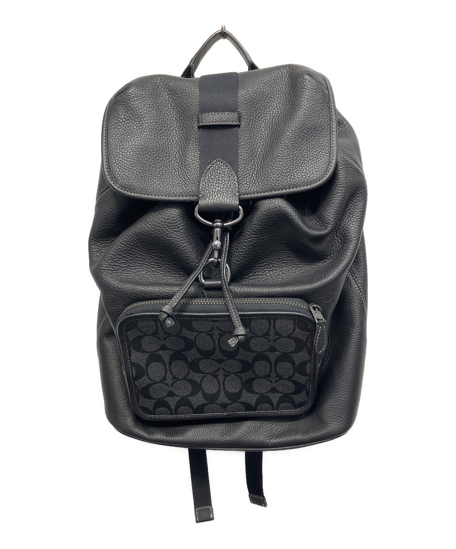 中古・古着通販】COACH (コーチ) バックパック ブラック｜ブランド