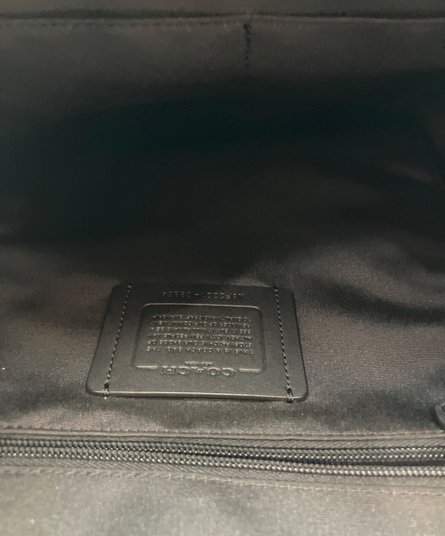 中古・古着通販】COACH (コーチ) バックパック ブラック｜ブランド