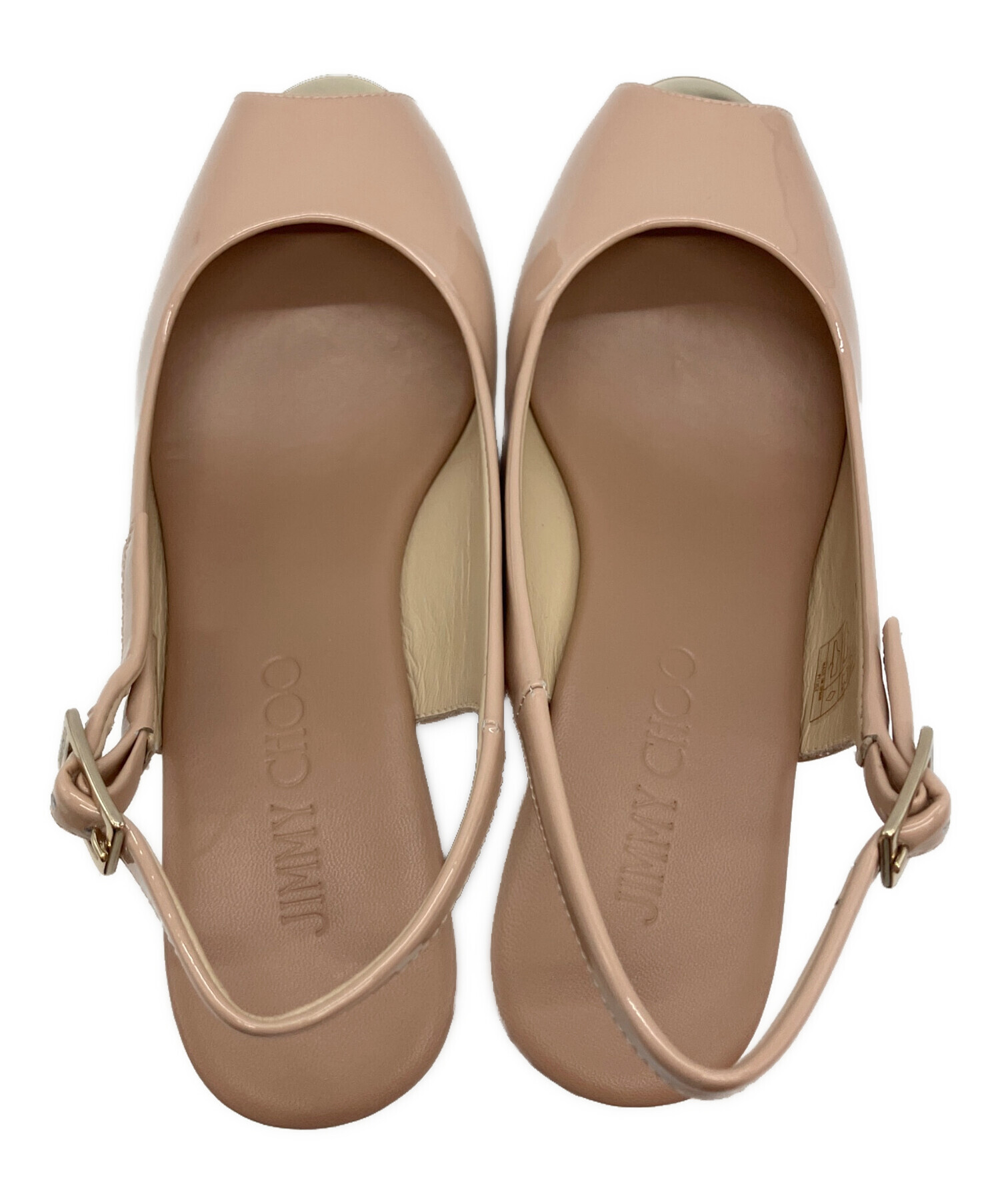 中古・古着通販】JIMMY CHOO (ジミーチュウ) ウェッジソールサンダル