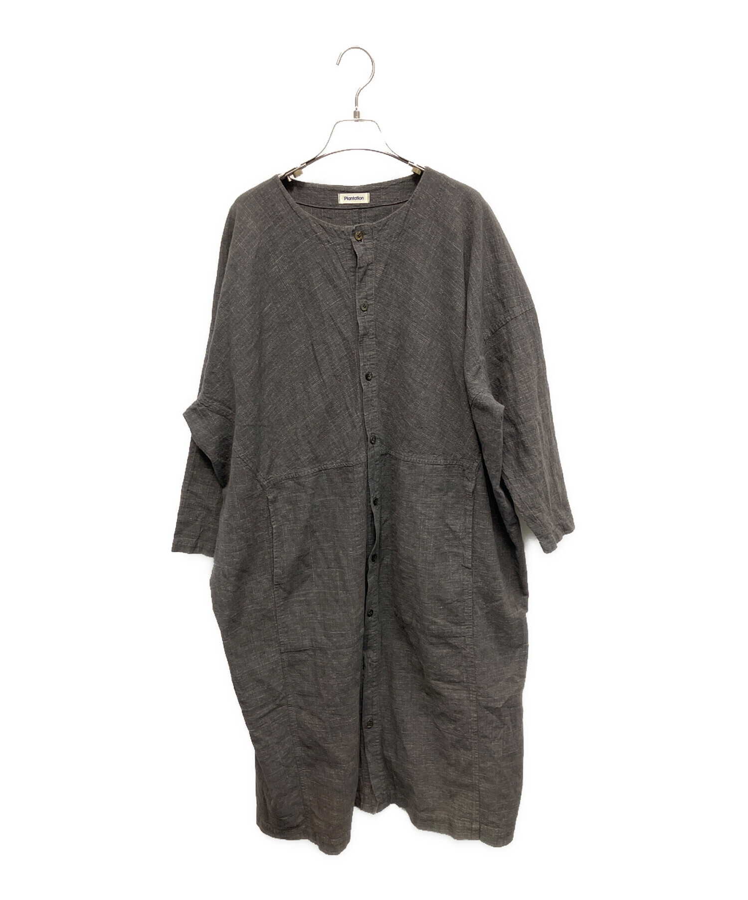 古着コーデ販売@one &only 中古・古着通販】plantation (プランテーション) シャツワンピース