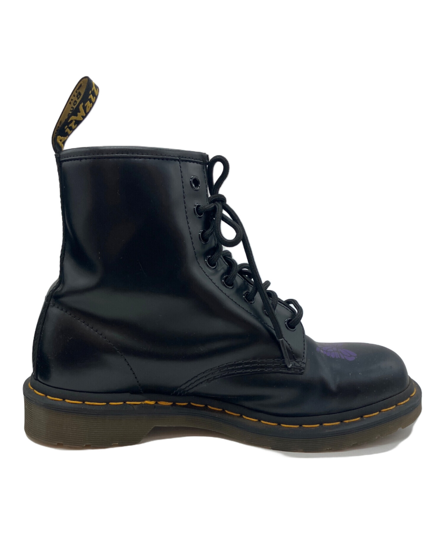 UK10 Dr. Martens ニードルス ブラック サイドゴア P4679 中古・古着通販】Dr.Martens (ドクターマーチン) Needles (ニードルズ